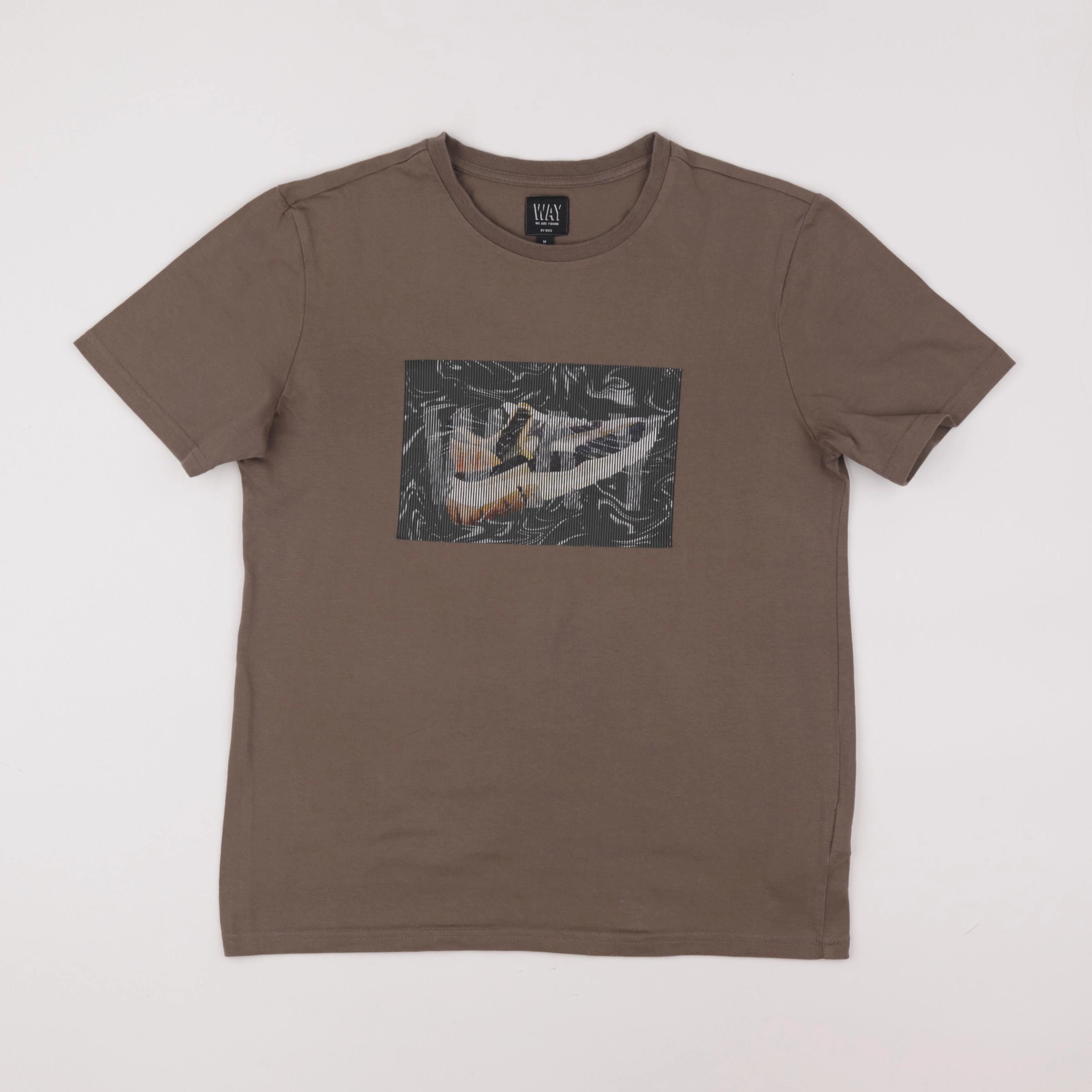IKKS - tee-shirt marron - 16 ans