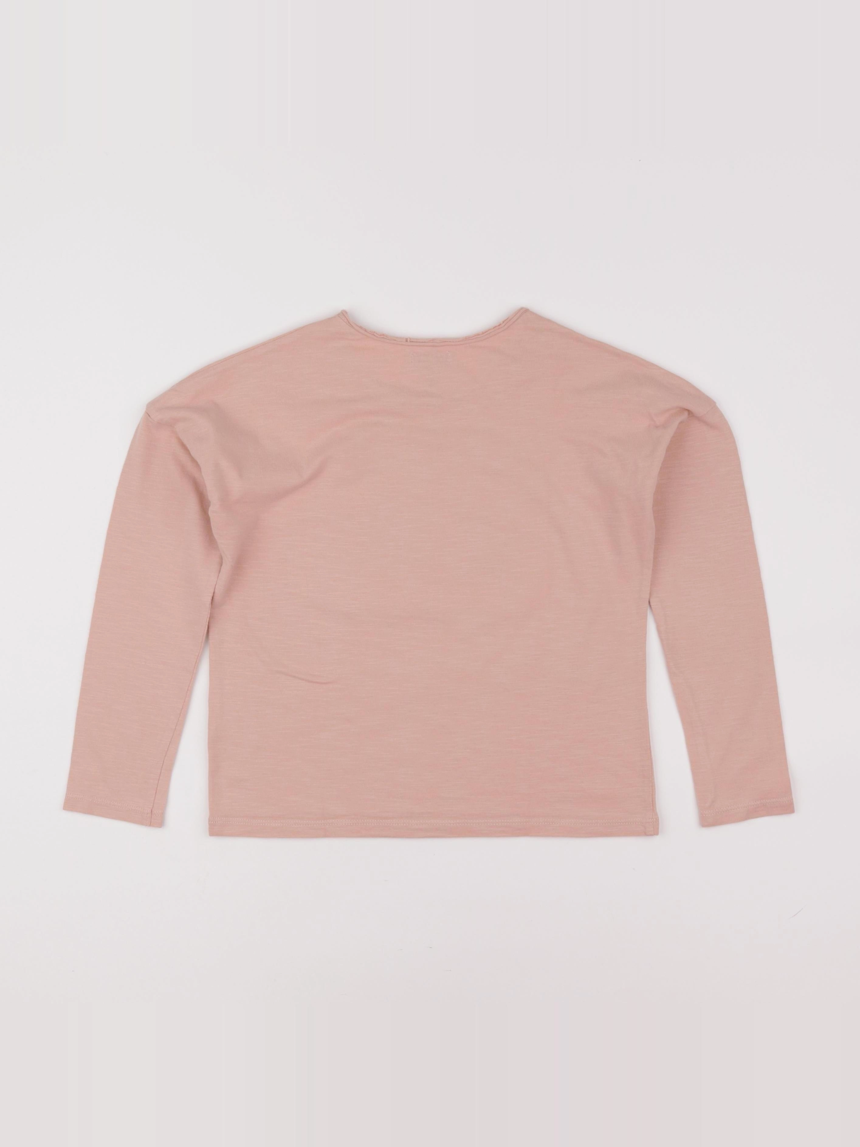 IKKS - tee-shirt rose - 8 ans