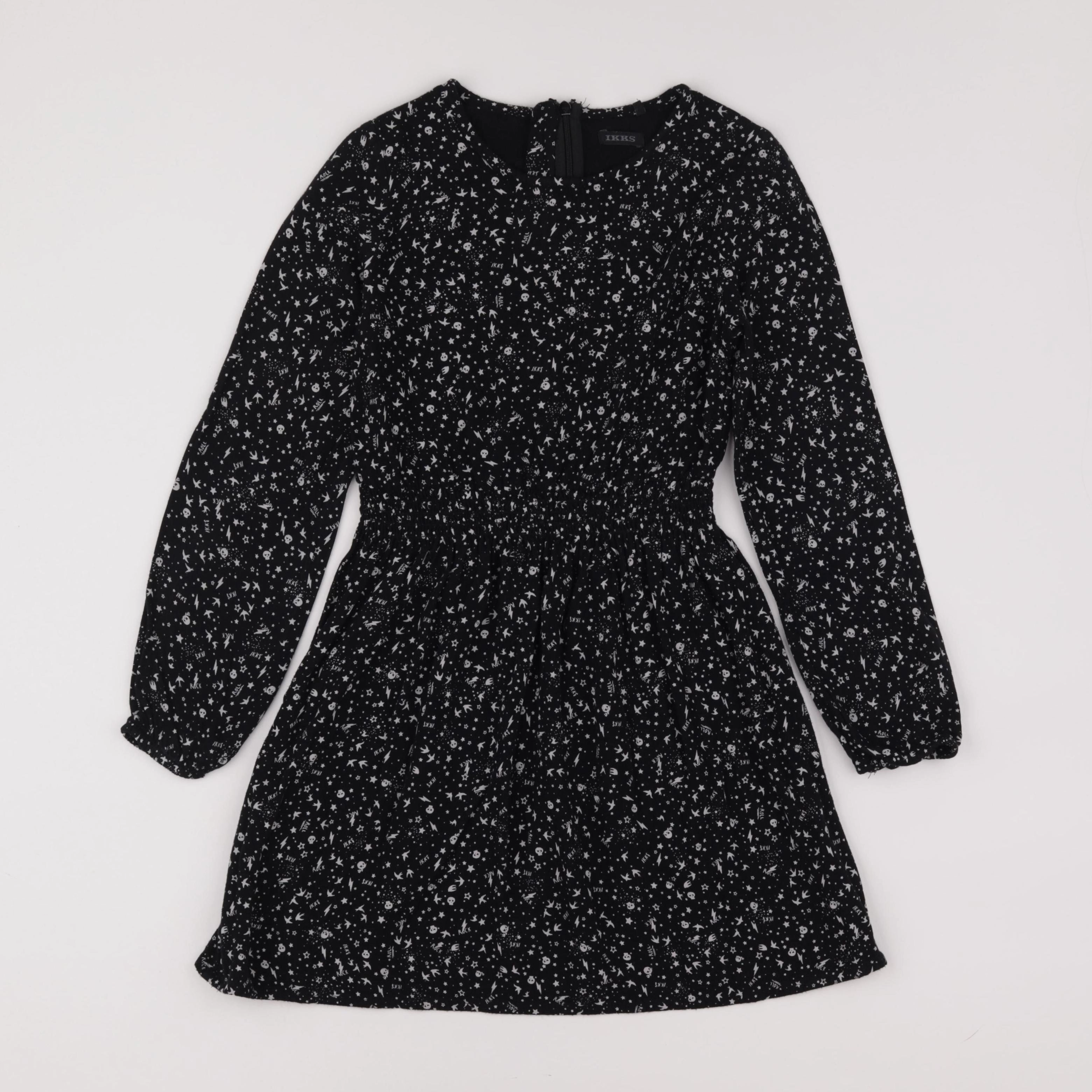 IKKS - robe noir - 10 ans