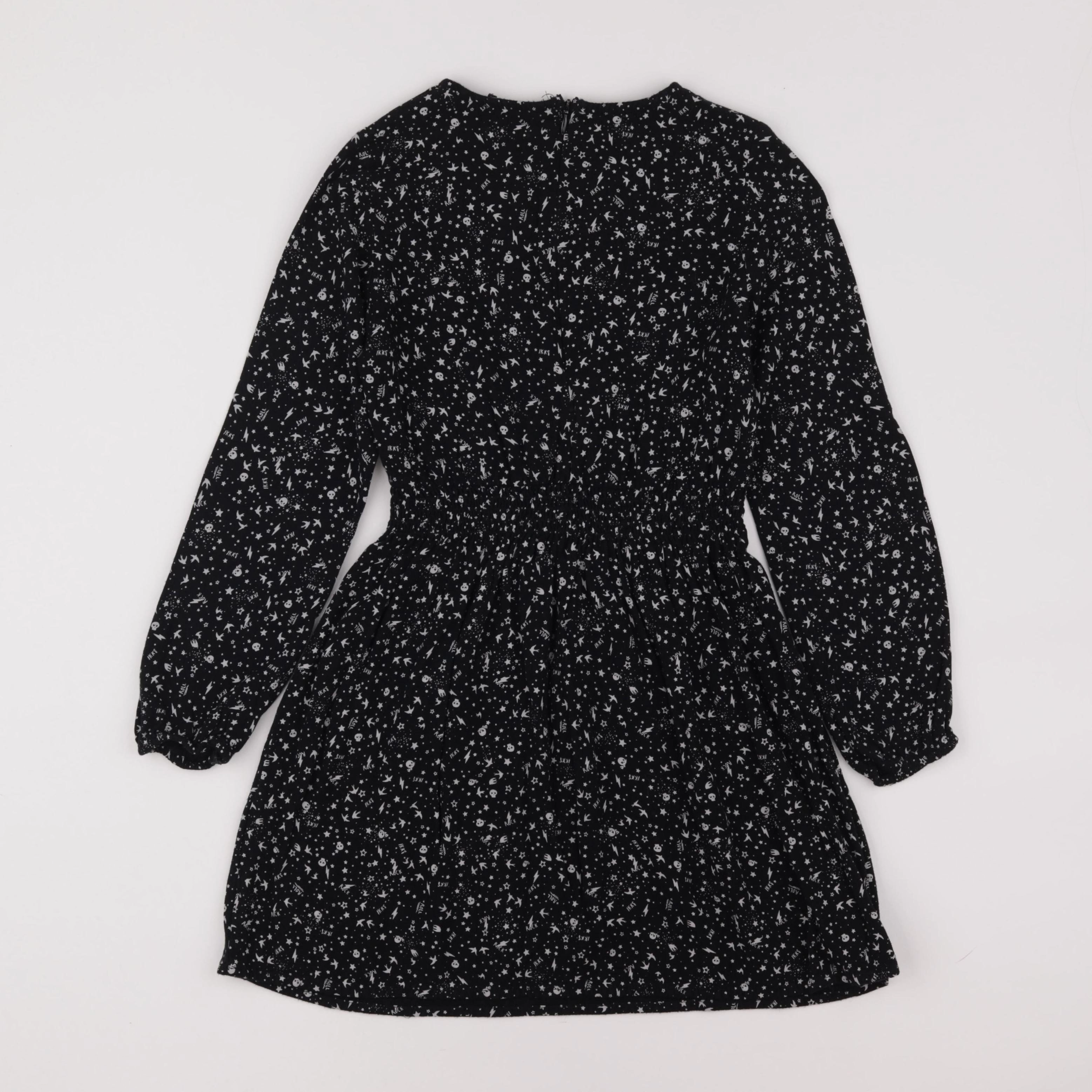 IKKS - robe noir - 10 ans