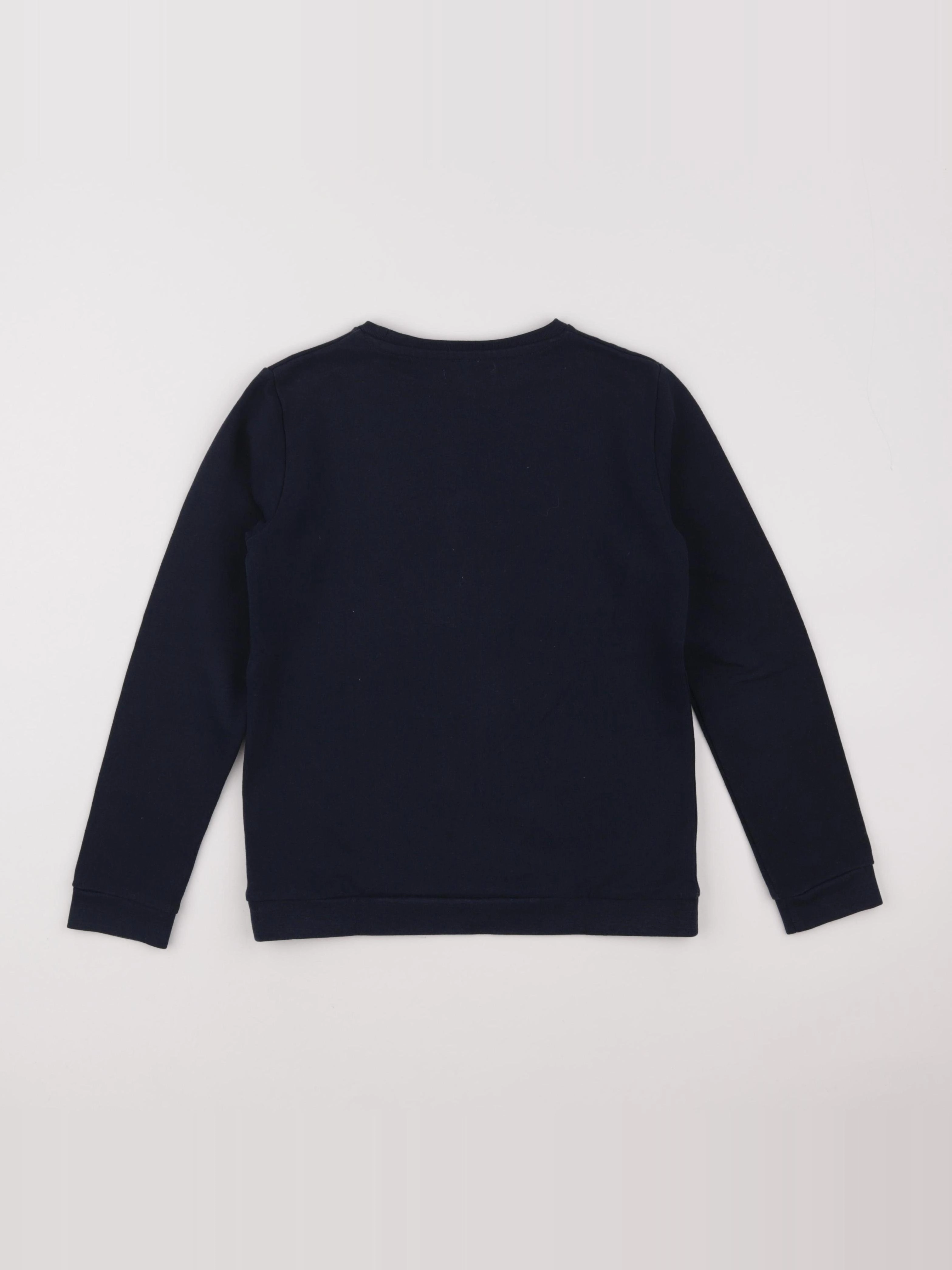 Vertbaudet - sweat bleu - 10 ans