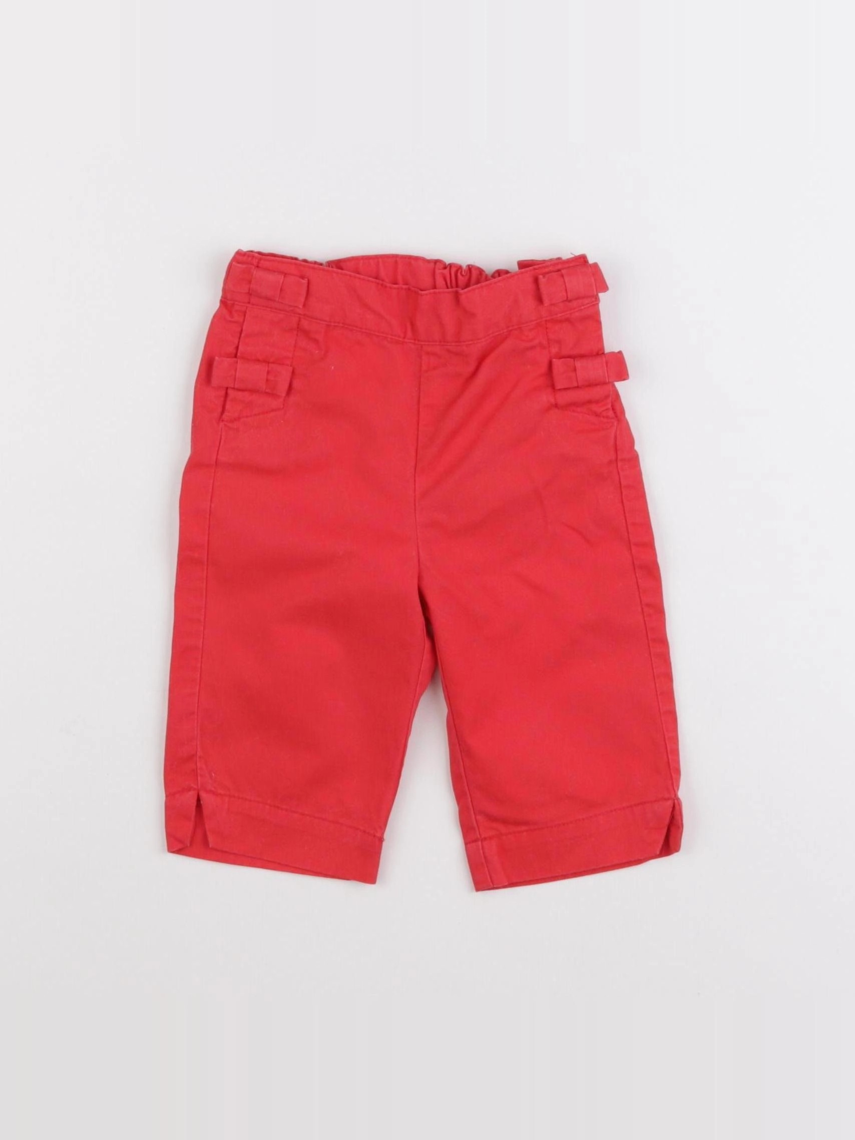 Jacadi - pantalon rouge - 12 mois