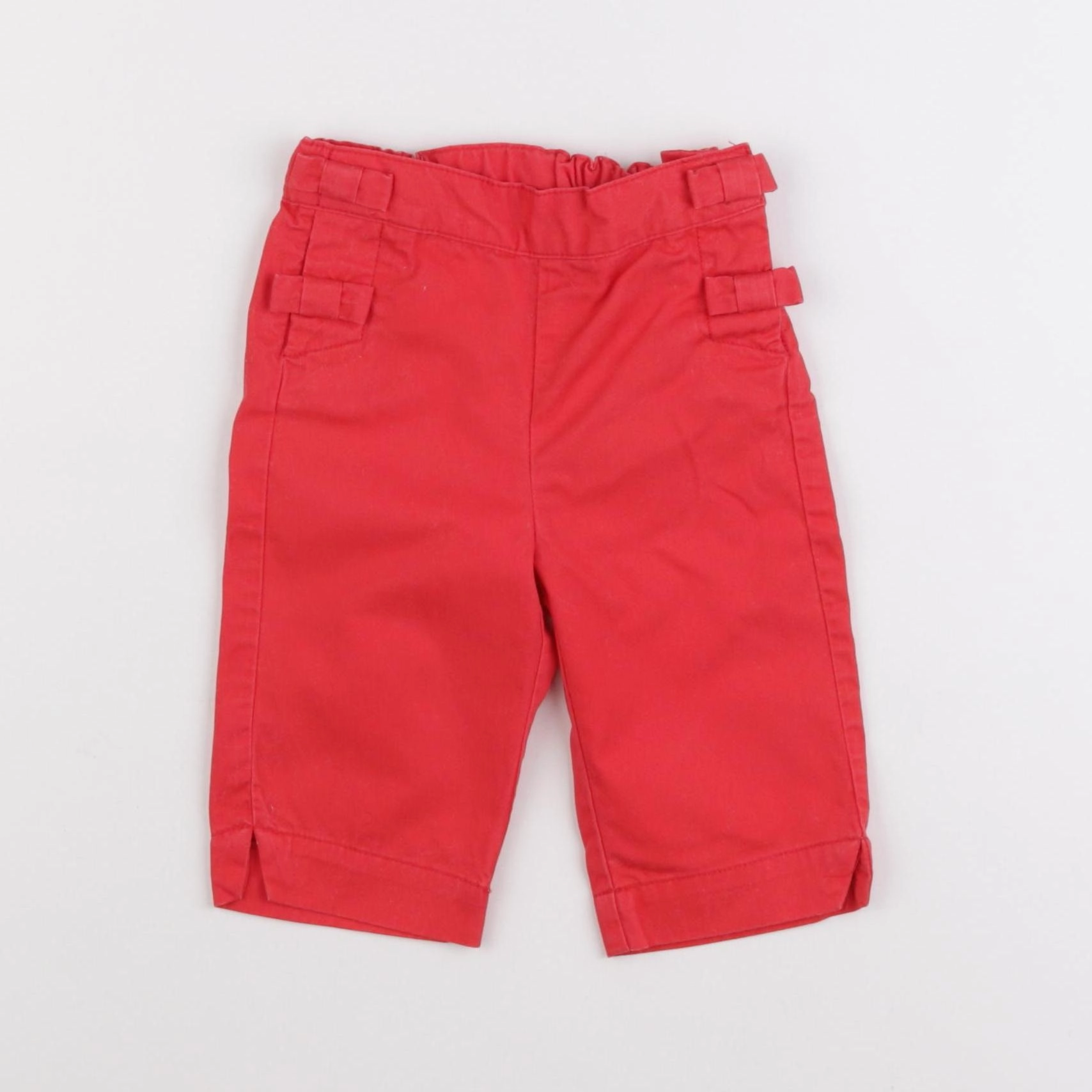 Jacadi - pantalon rouge - 12 mois