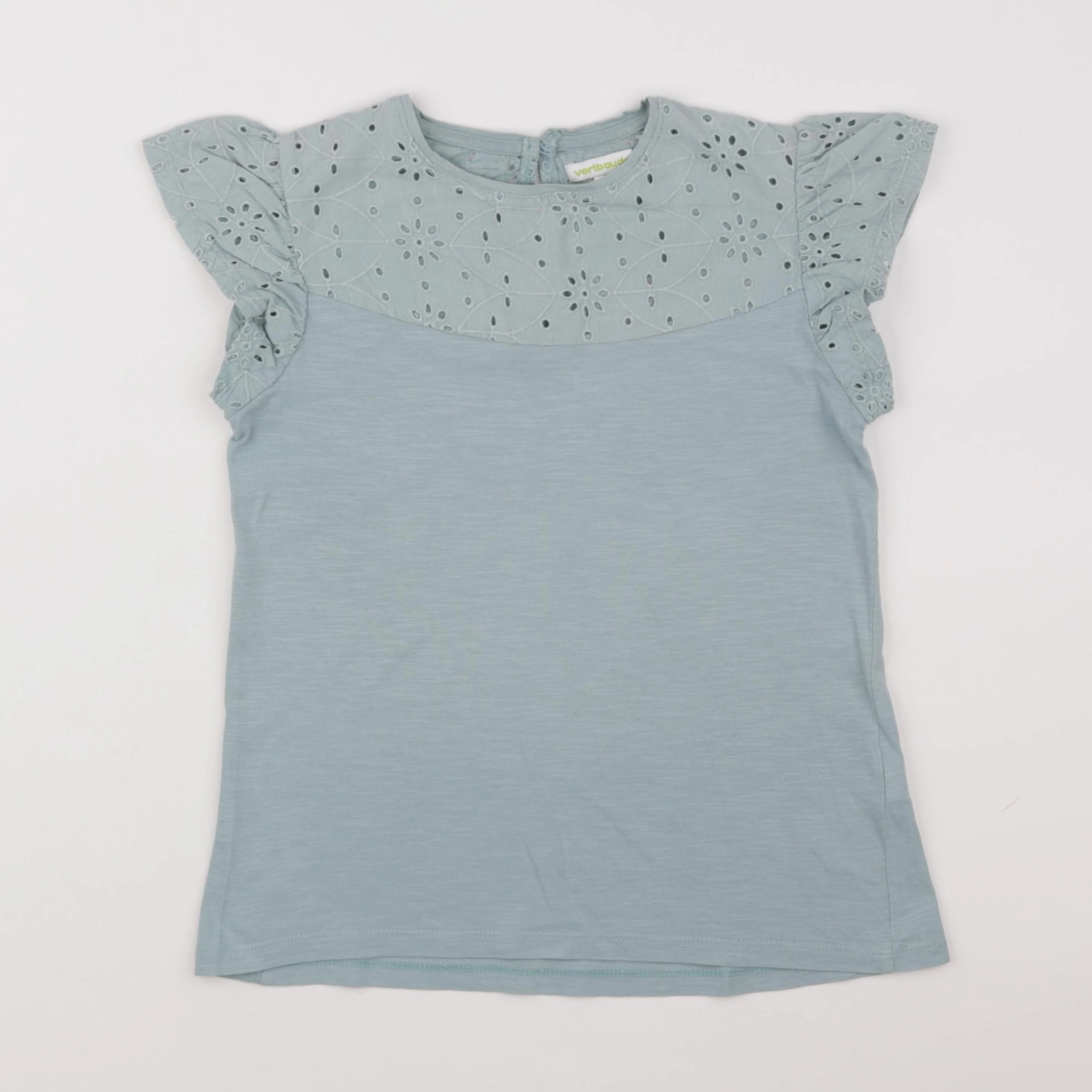 Vertbaudet - tee-shirt vert - 10 ans