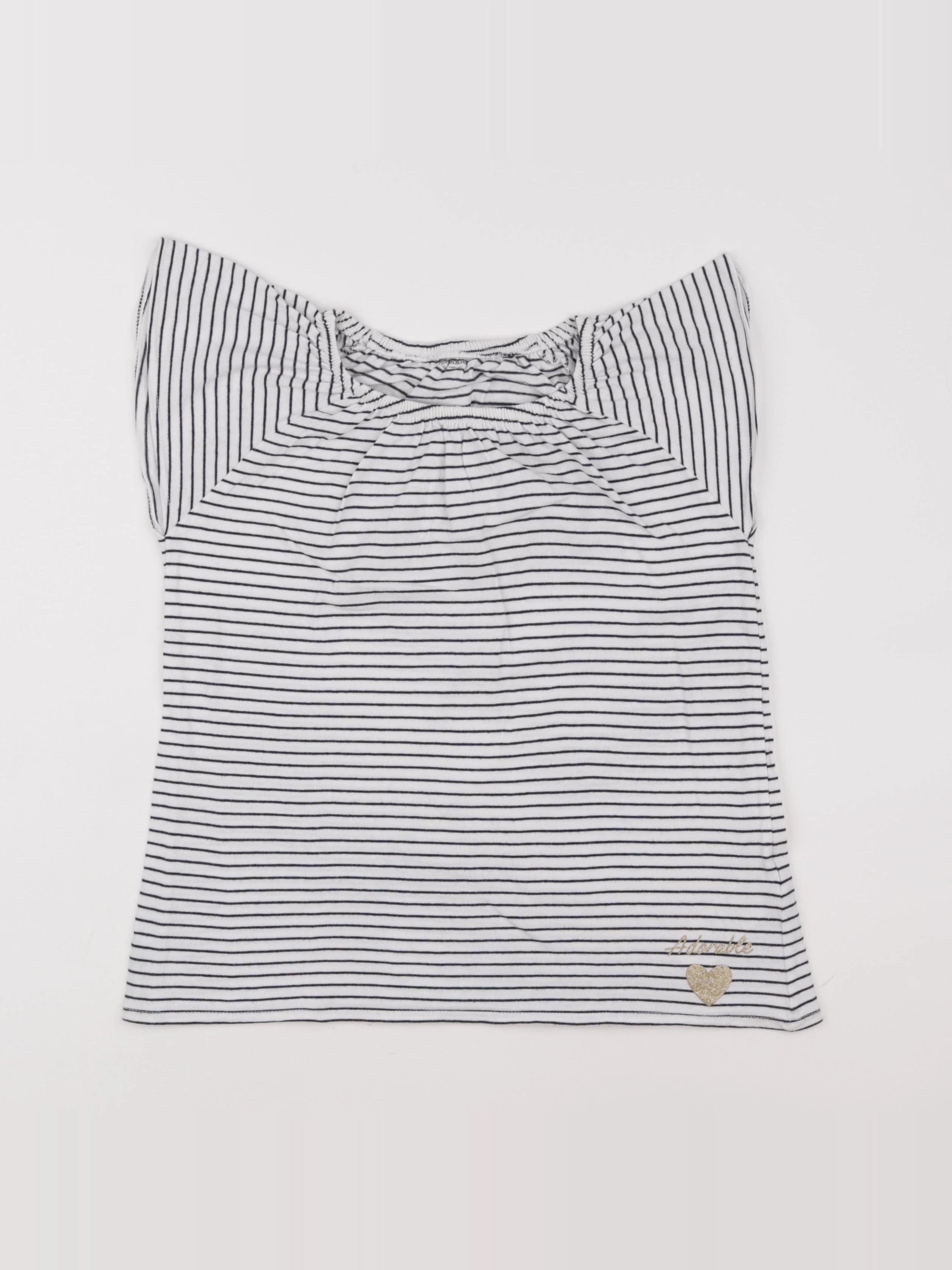 Vertbaudet - tee-shirt bleu - 10 ans