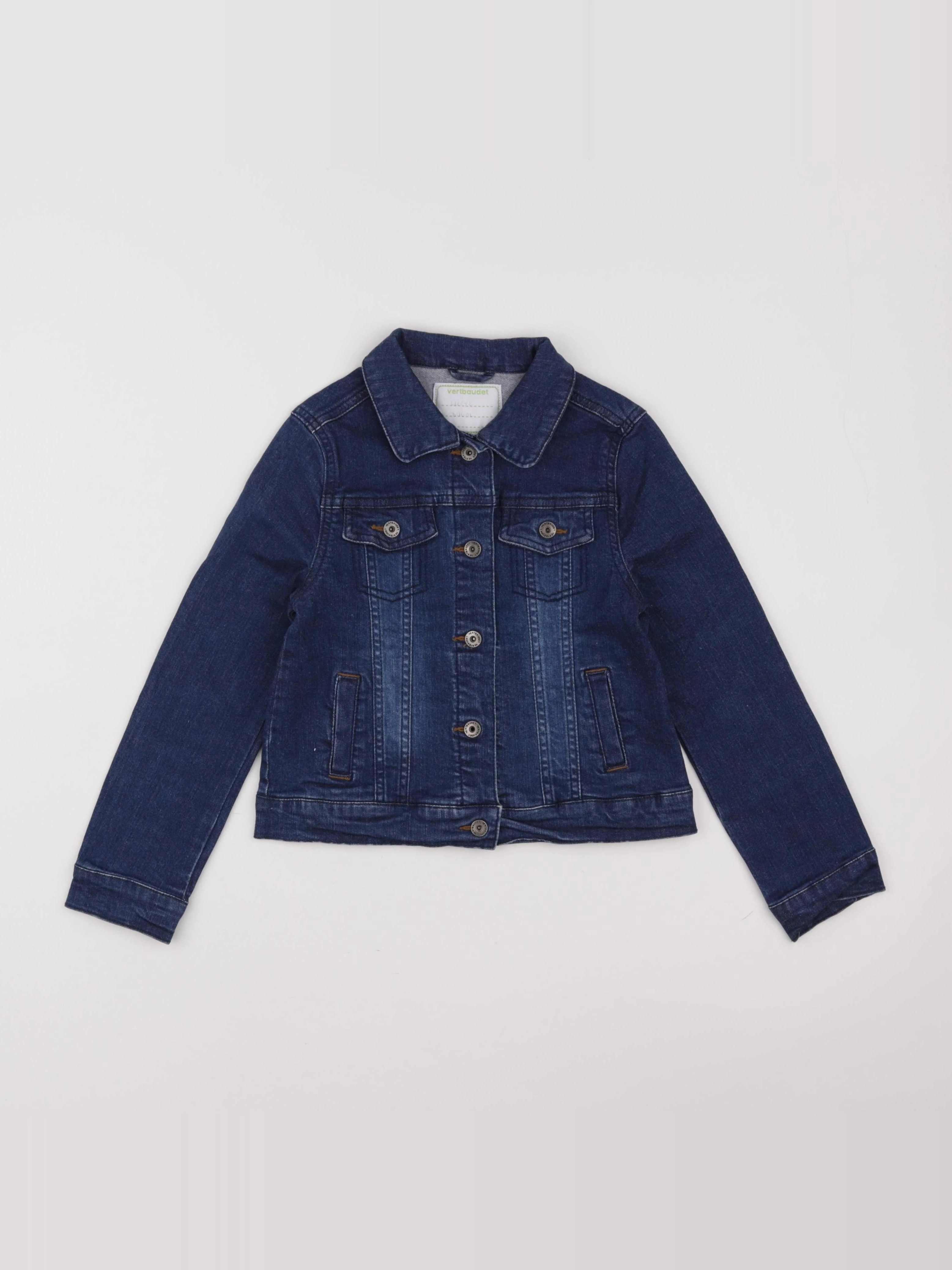 Vertbaudet - veste bleu - 8 ans