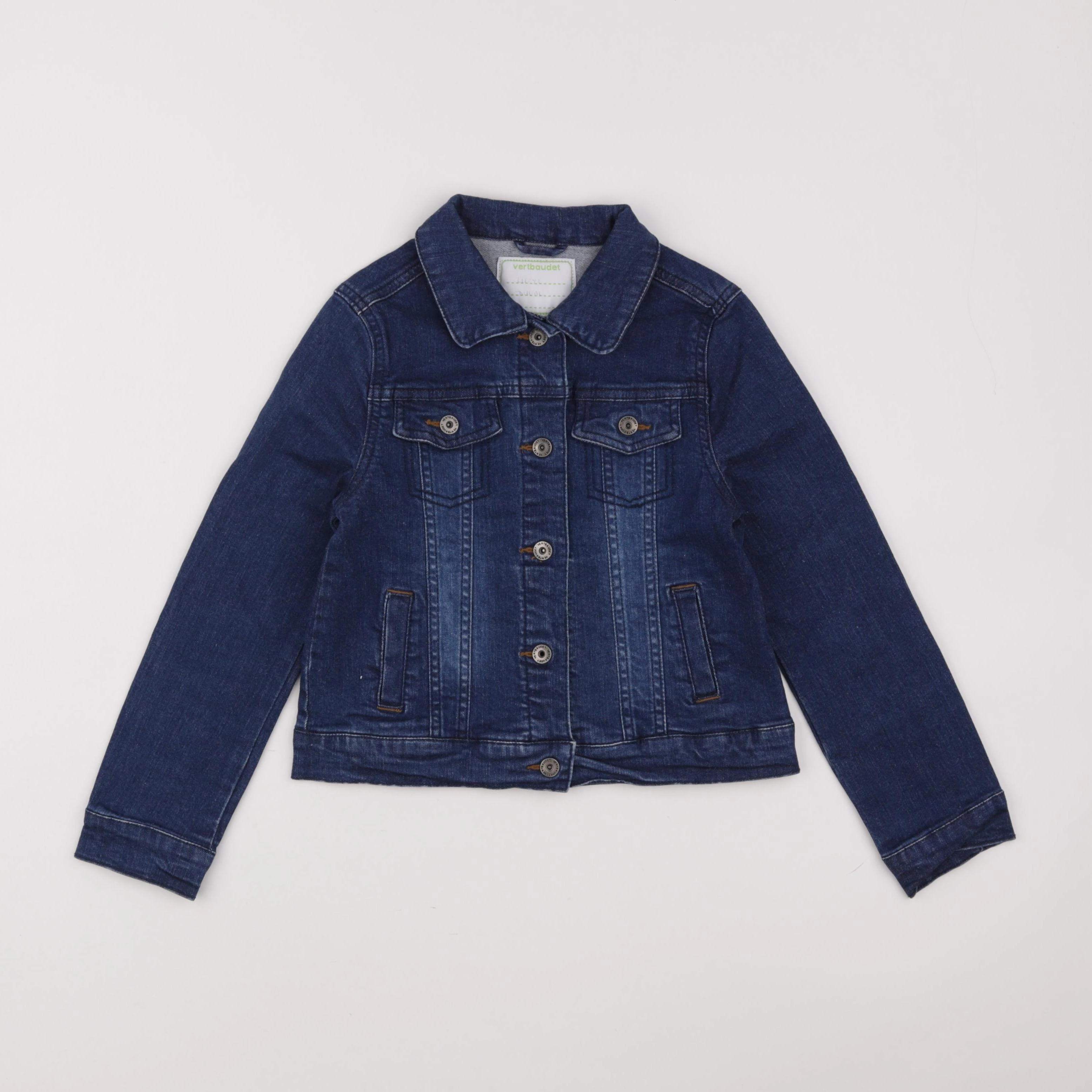 Vertbaudet - veste bleu - 8 ans