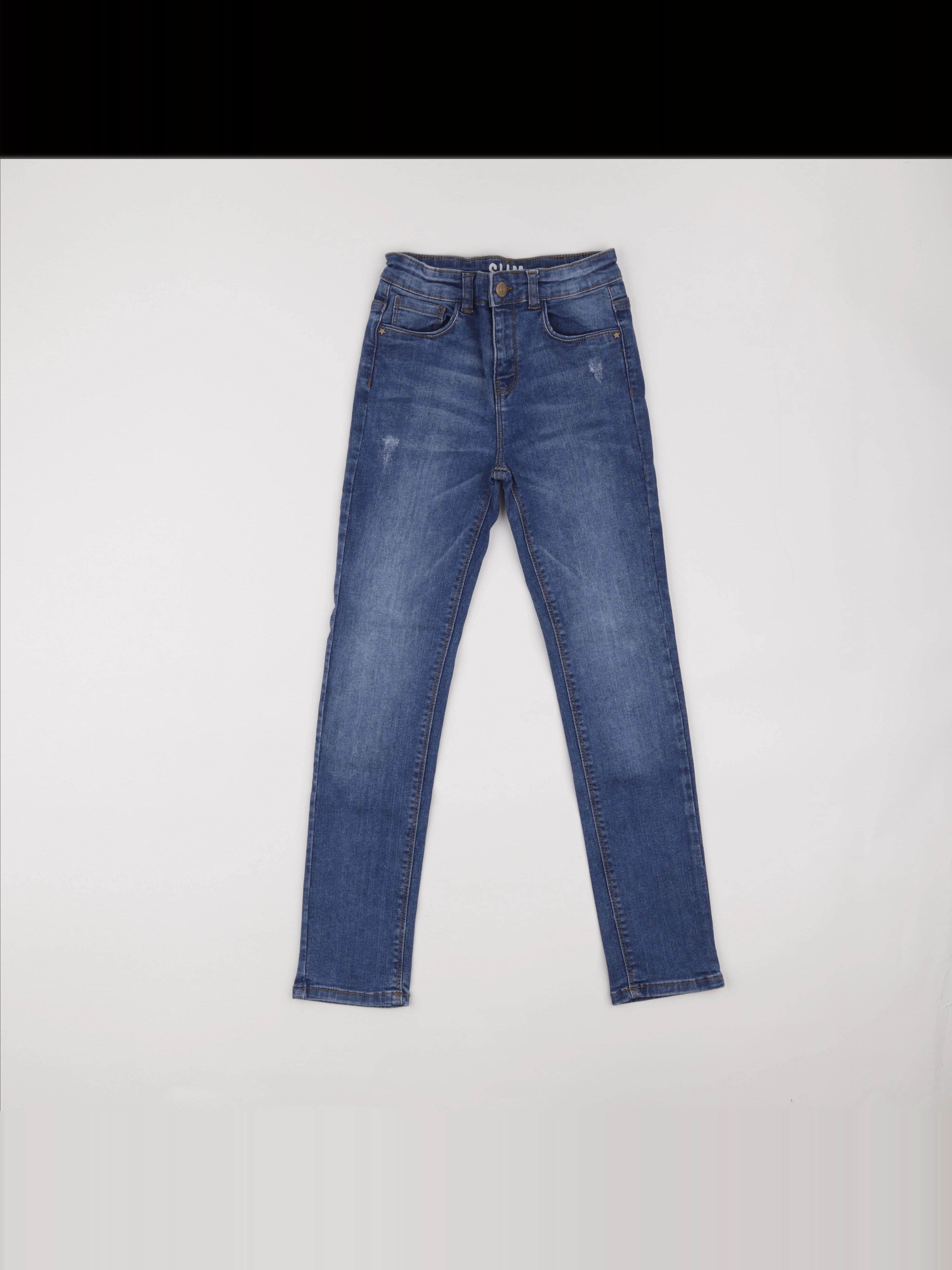 Vertbaudet - jean bleu - 10 ans