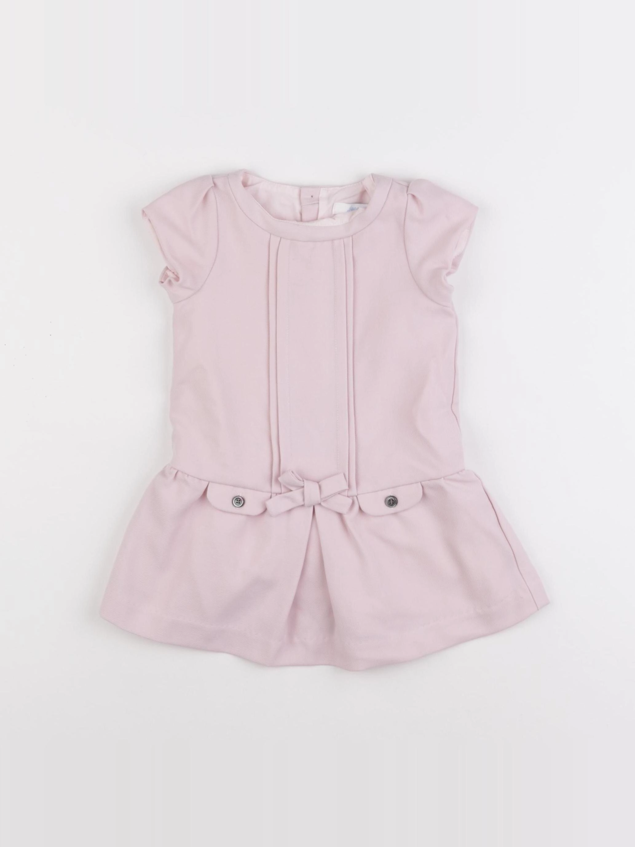 Jacadi - robe rose - 12 mois
