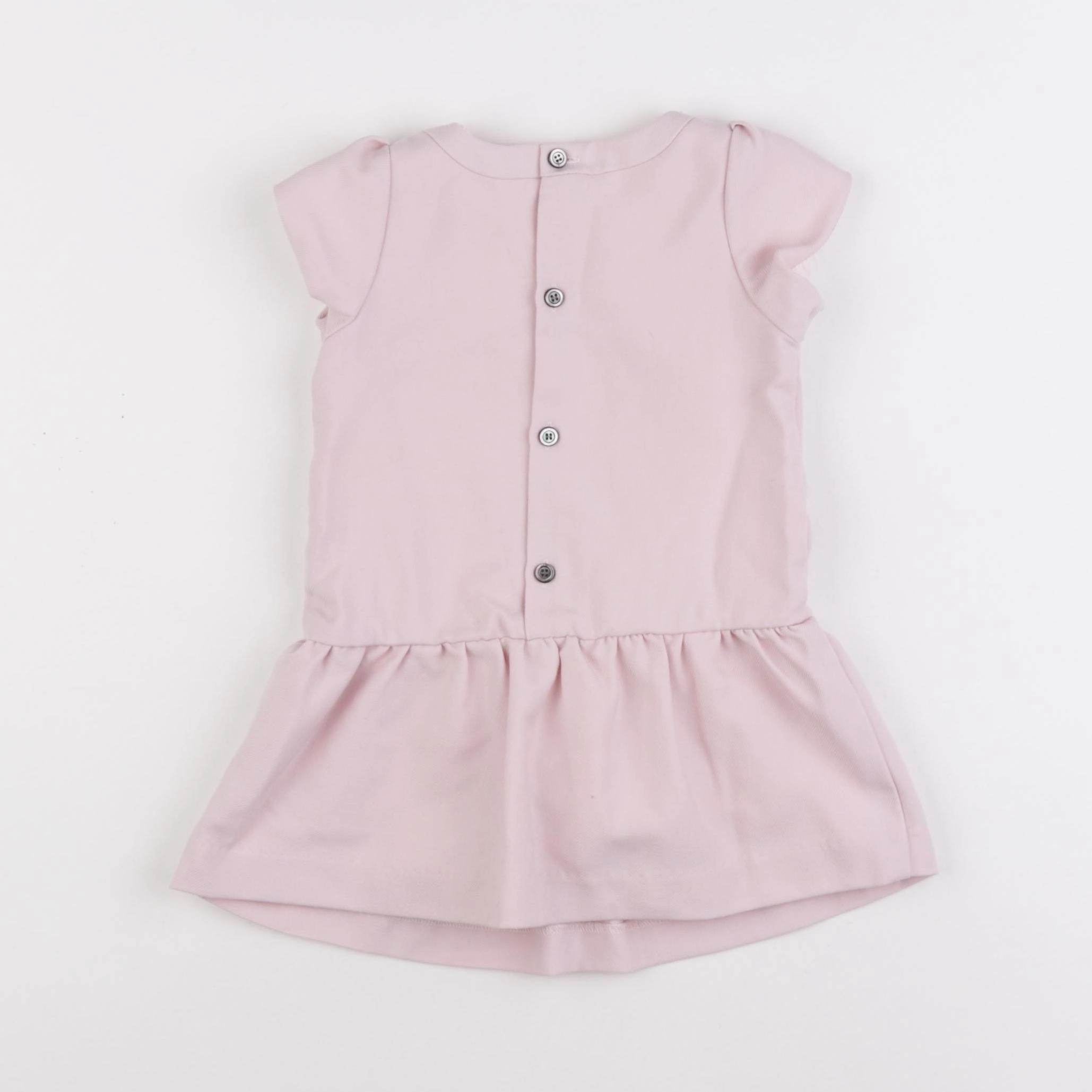 Jacadi - robe rose - 12 mois