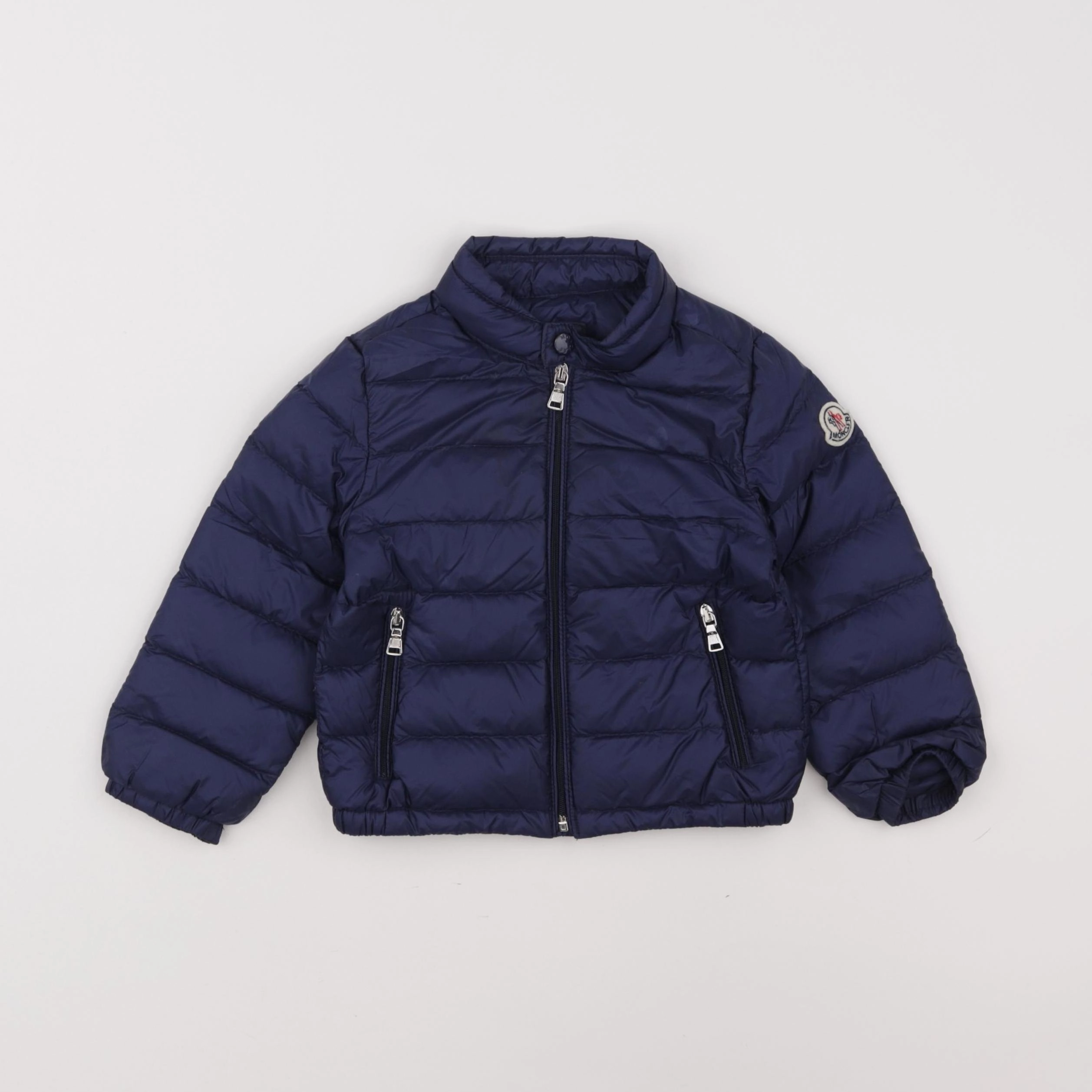 Moncler - doudoune bleu - 12/18 mois