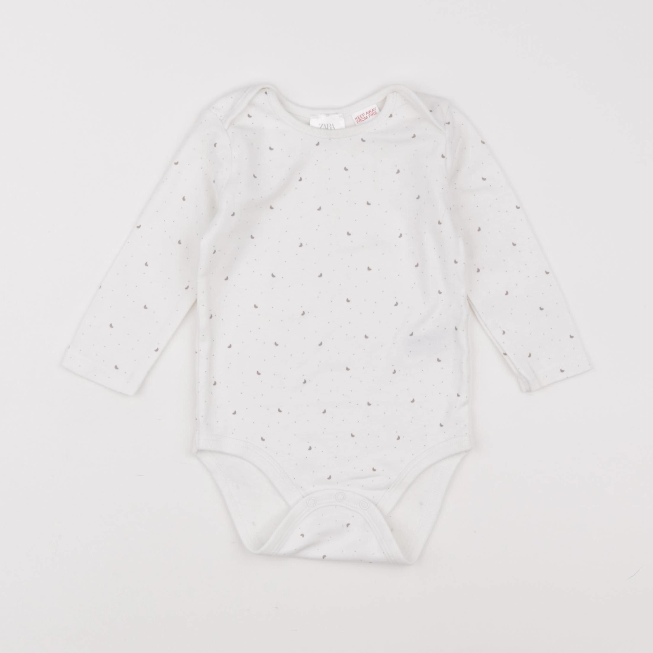 Zara - body blanc - 9/12 mois
