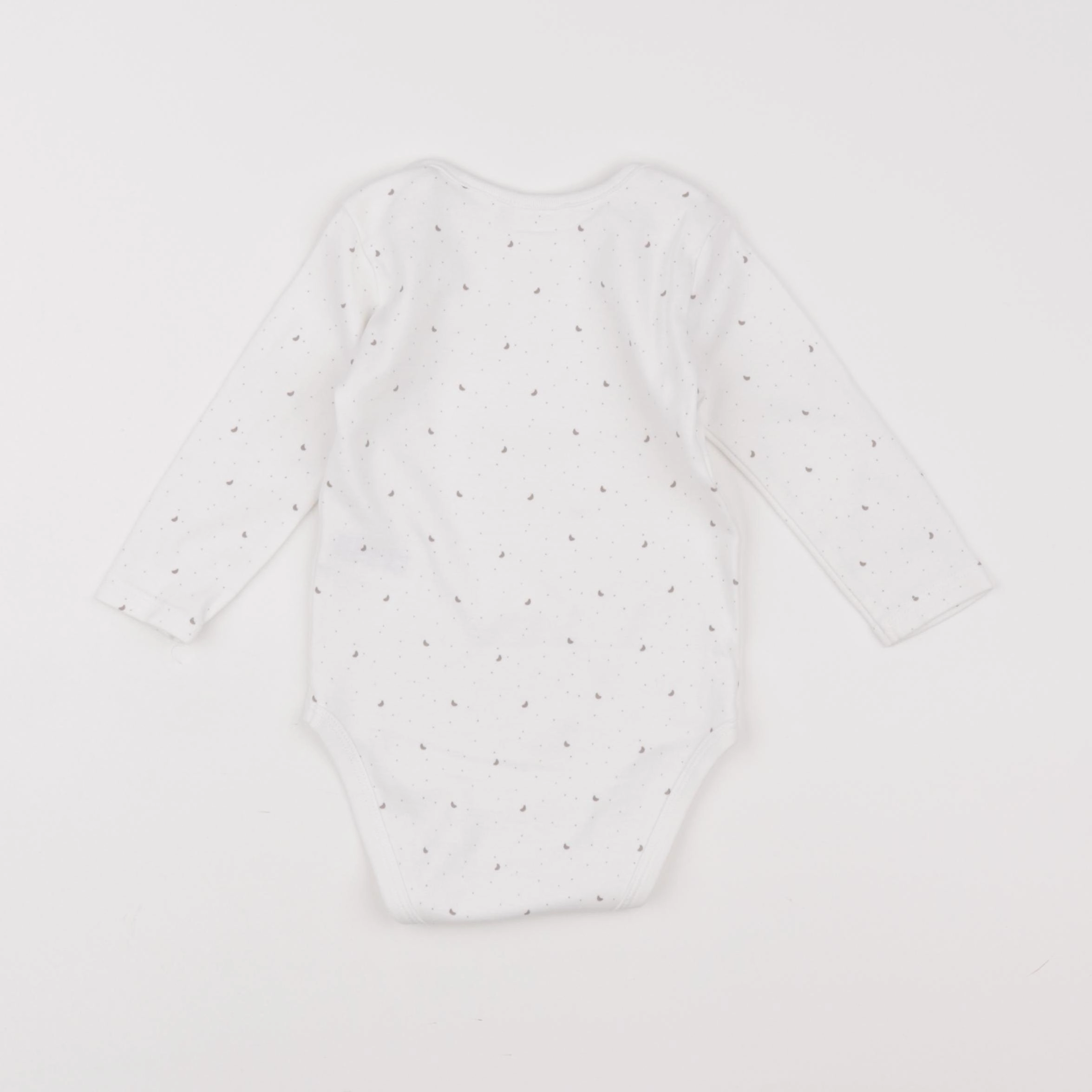 Zara - body blanc - 9/12 mois