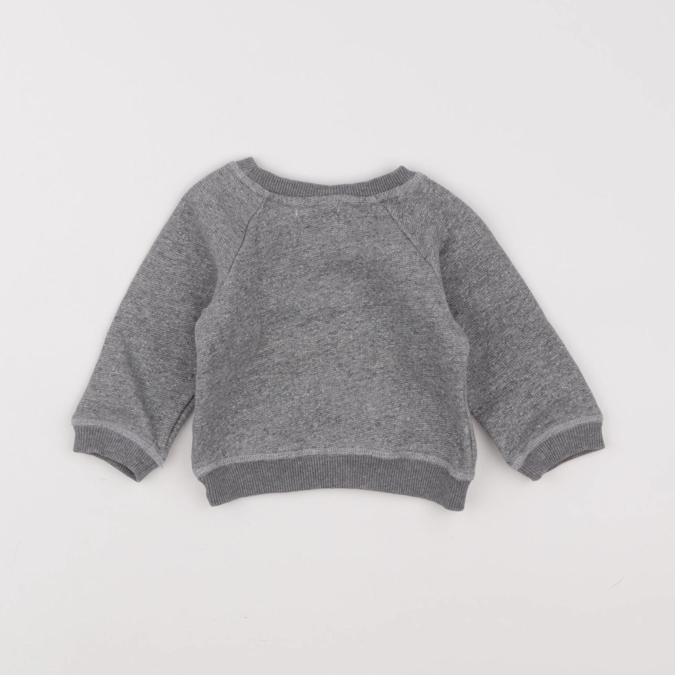 Louis Louise - sweat gris - 12 mois
