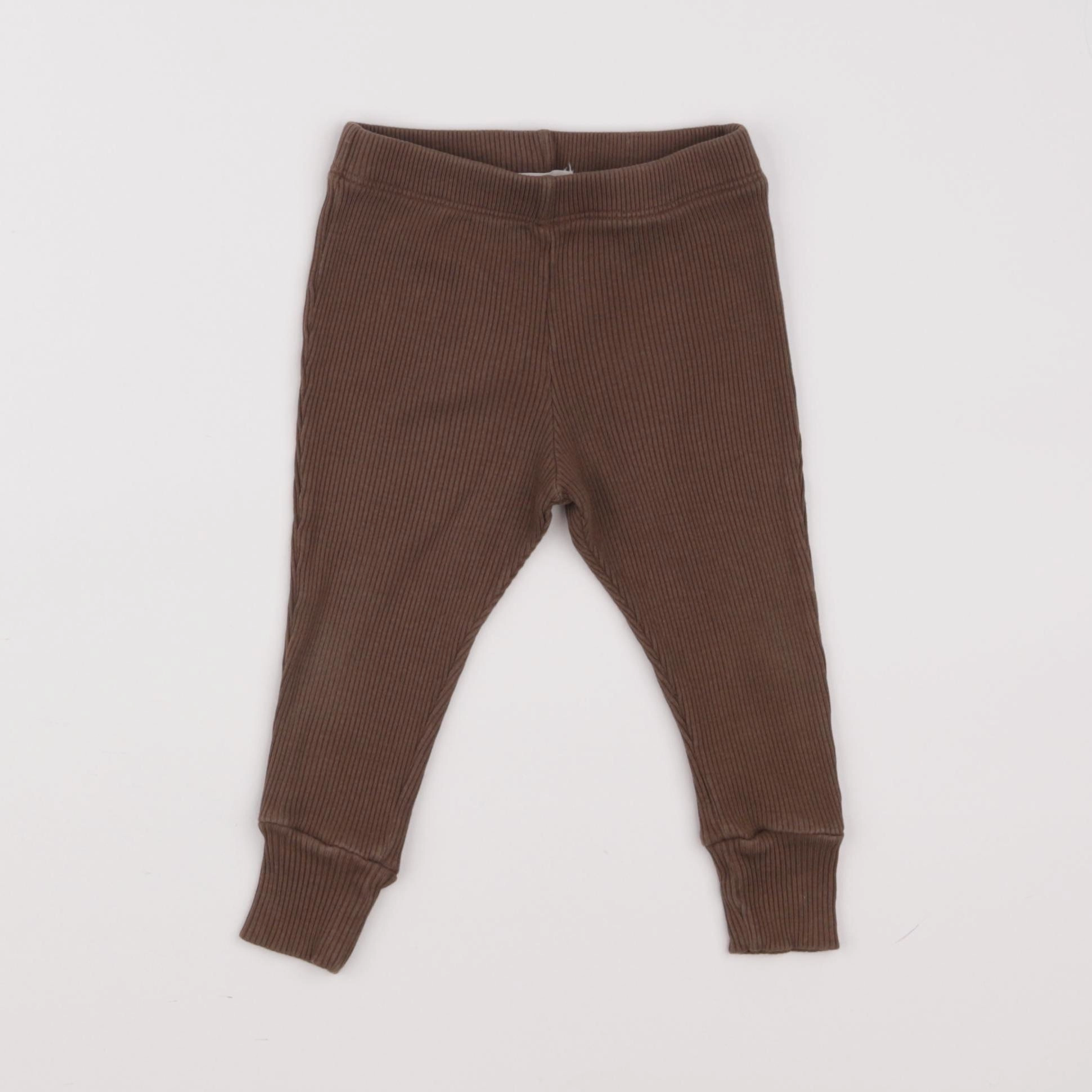 Minabulle - legging marron - 12 mois