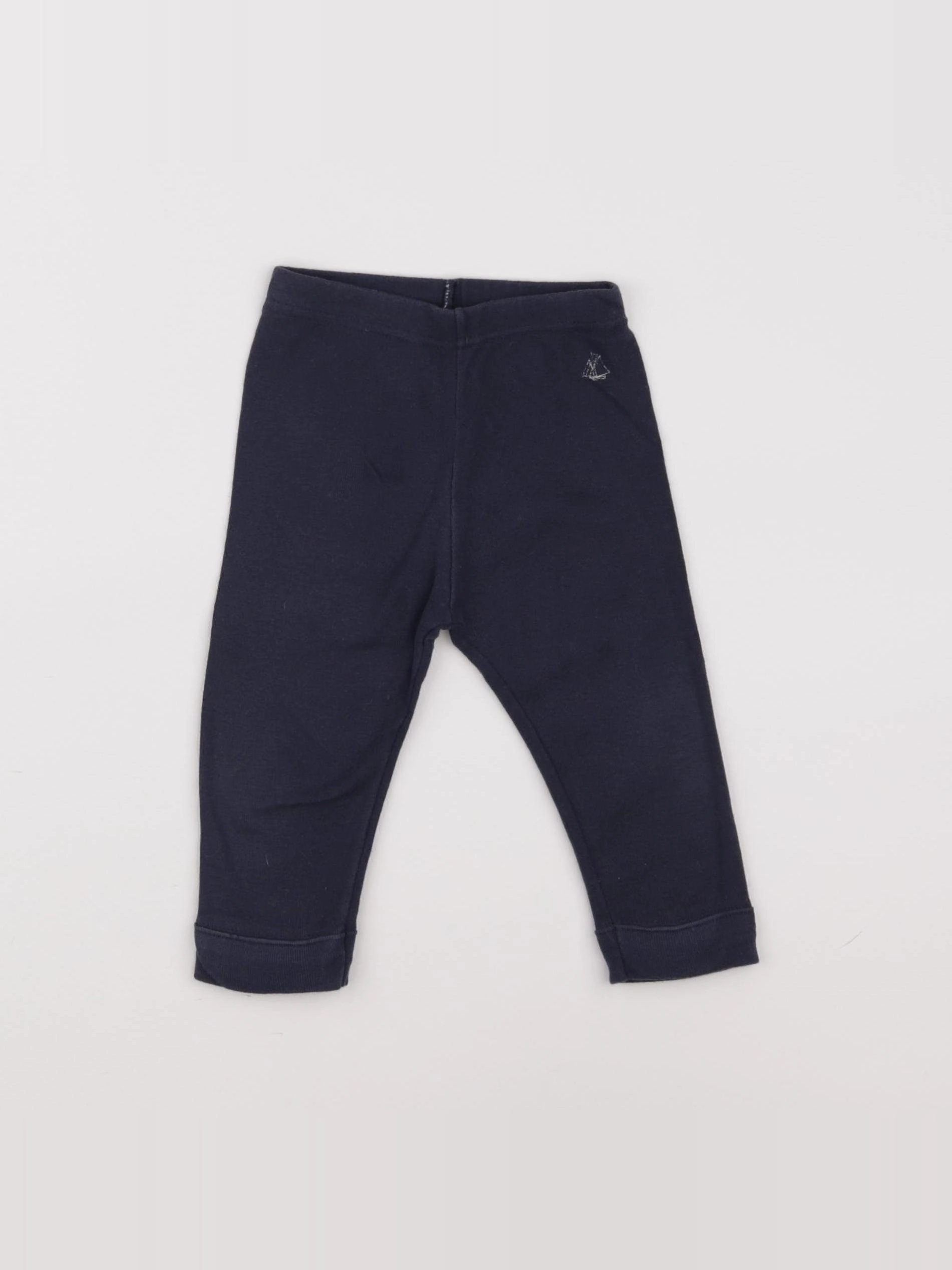 Petit Bateau - legging bleu - 12 mois
