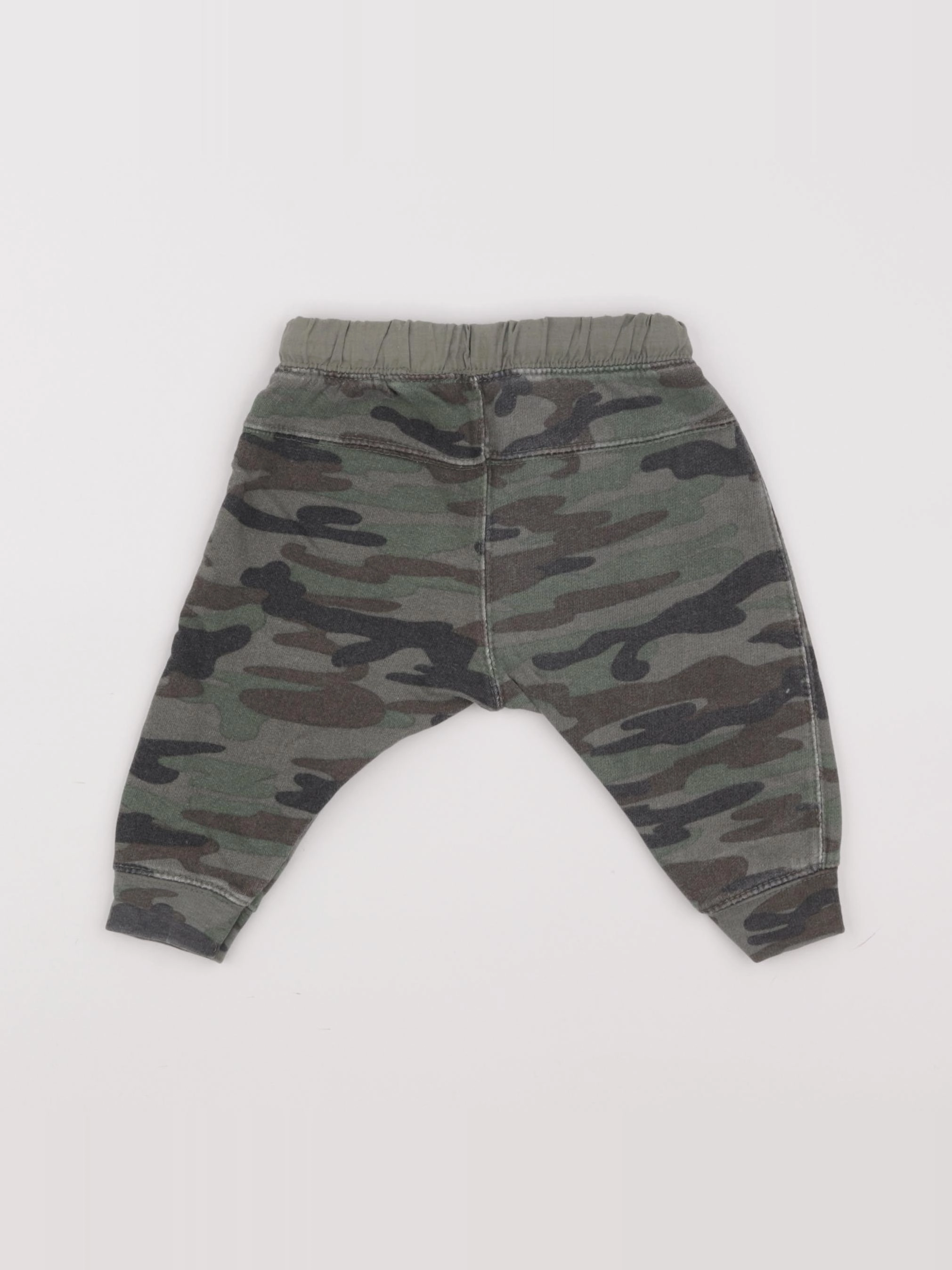 Zara - sarouel vert - 6/9 mois