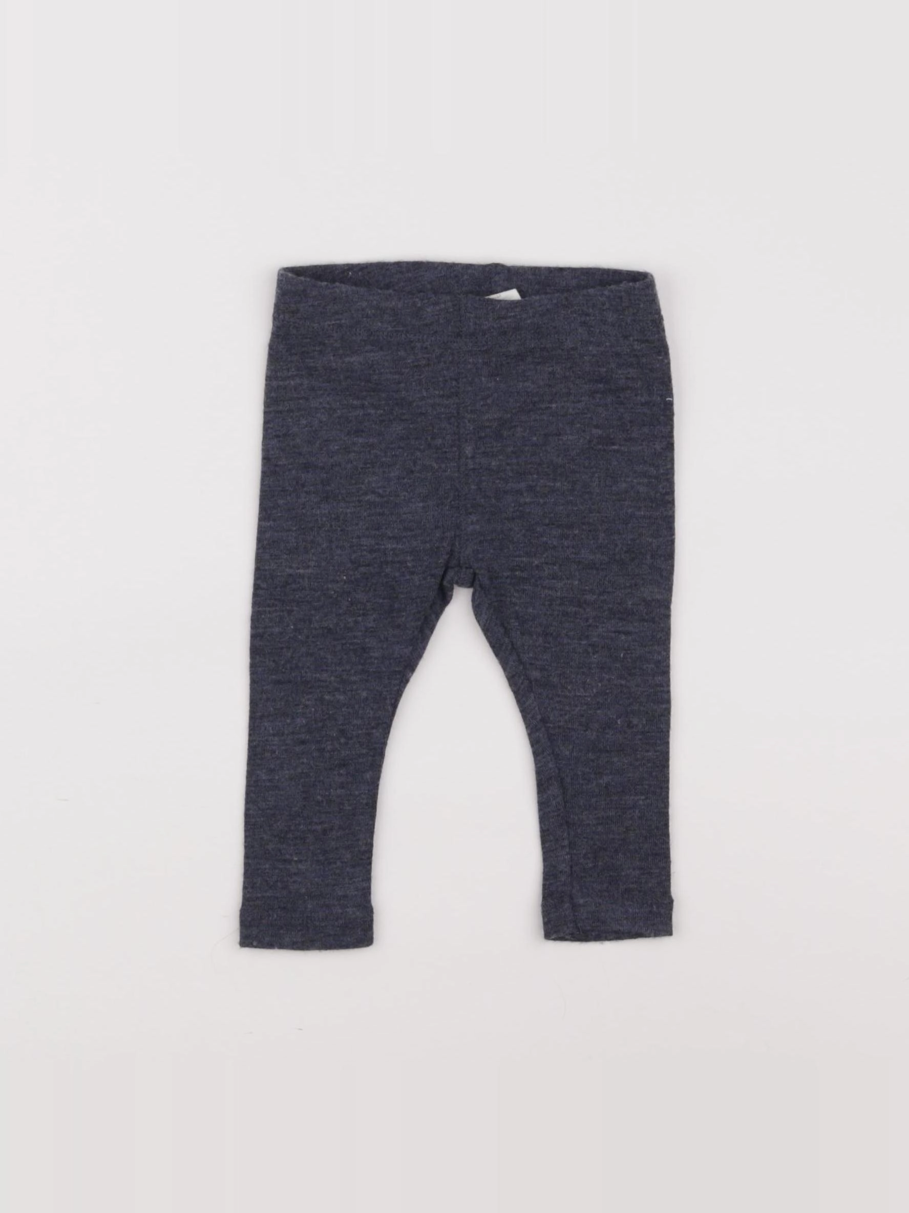 H&M - legging bleu - 3 mois