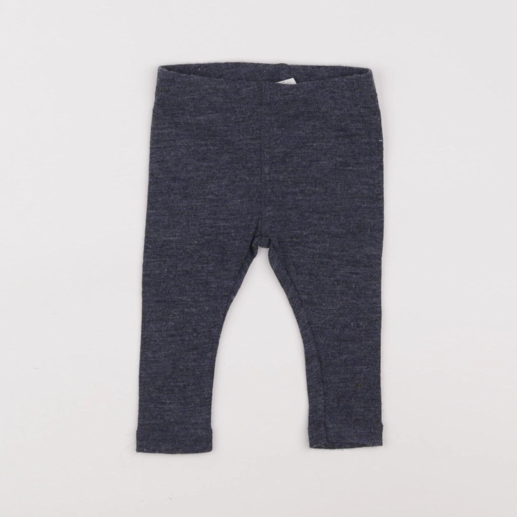 H&M - legging bleu - 3 mois