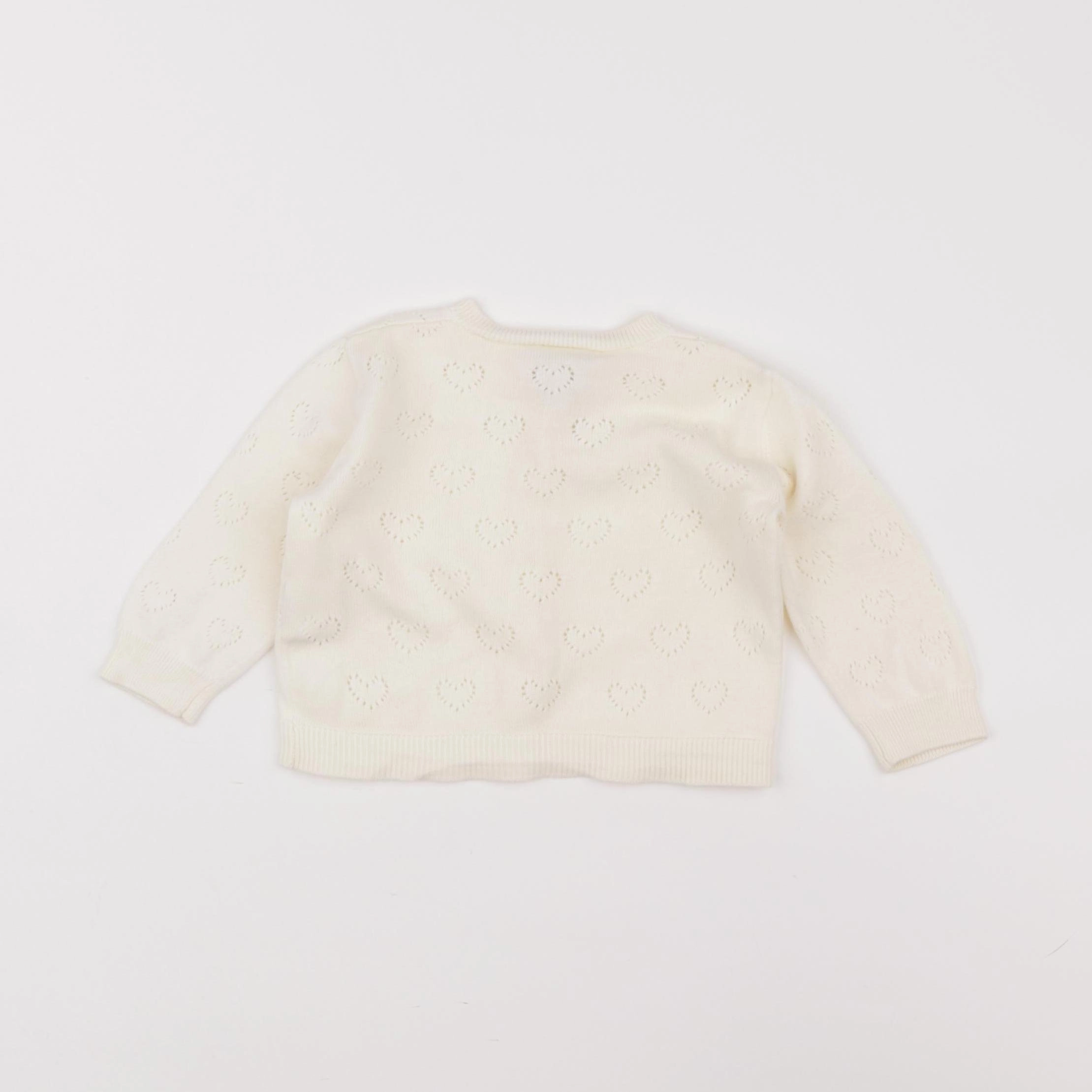 Bonton - gilet beige - 6 mois