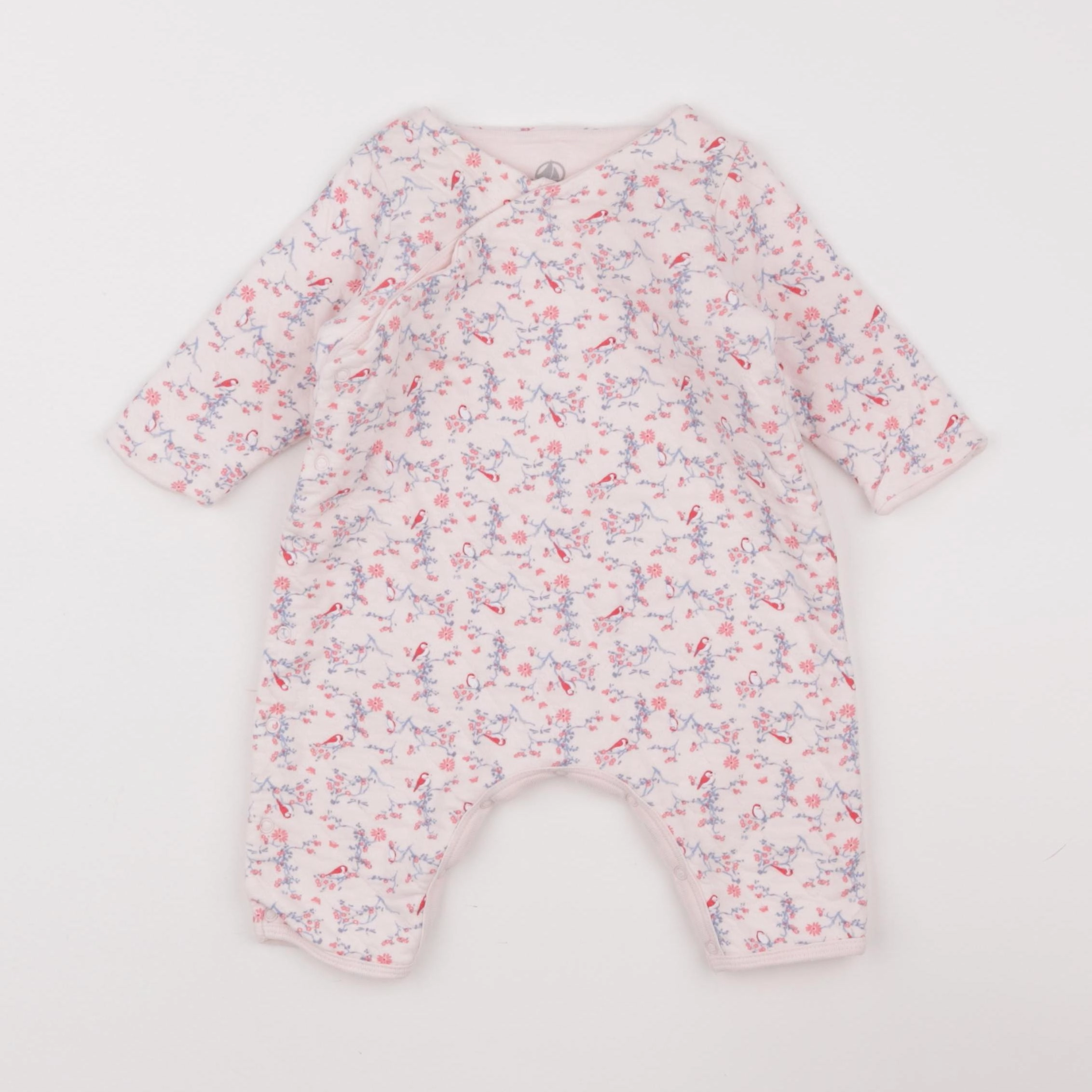 Petit Bateau - combinaison rose - 3 mois