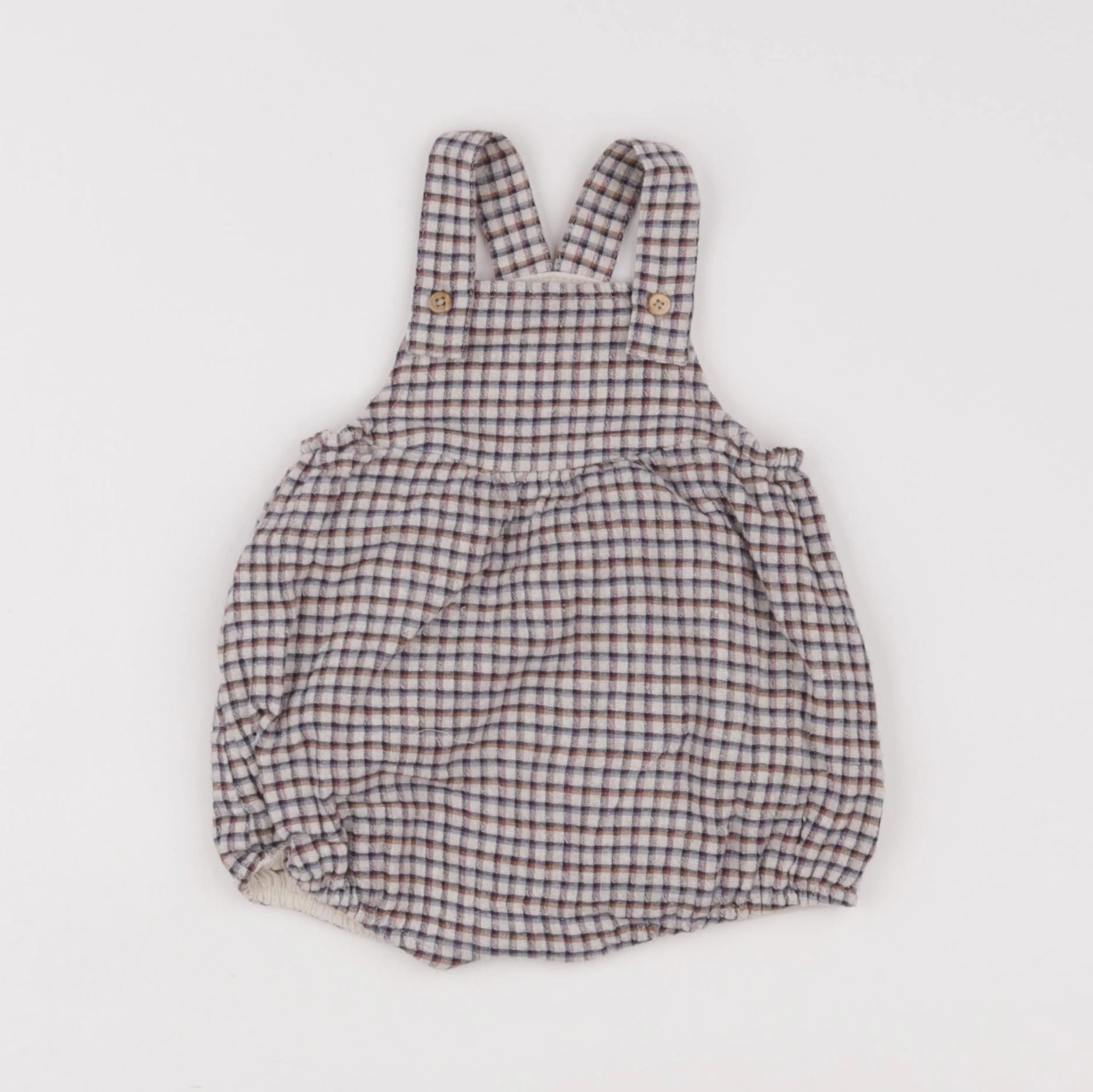 Zara - salopette beige - 3/6 mois