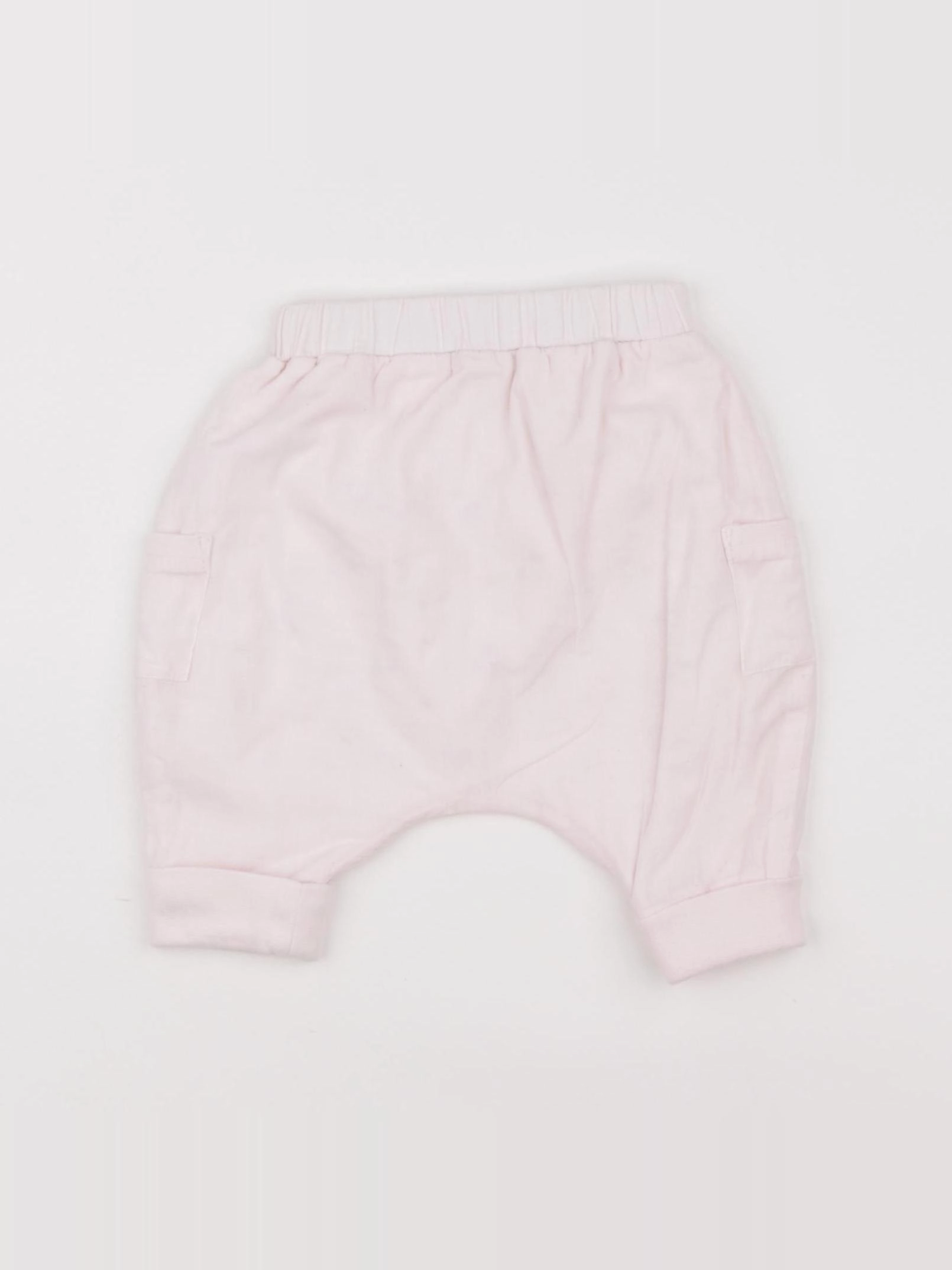 Boutchou - sarouel doublé rose - 1 mois
