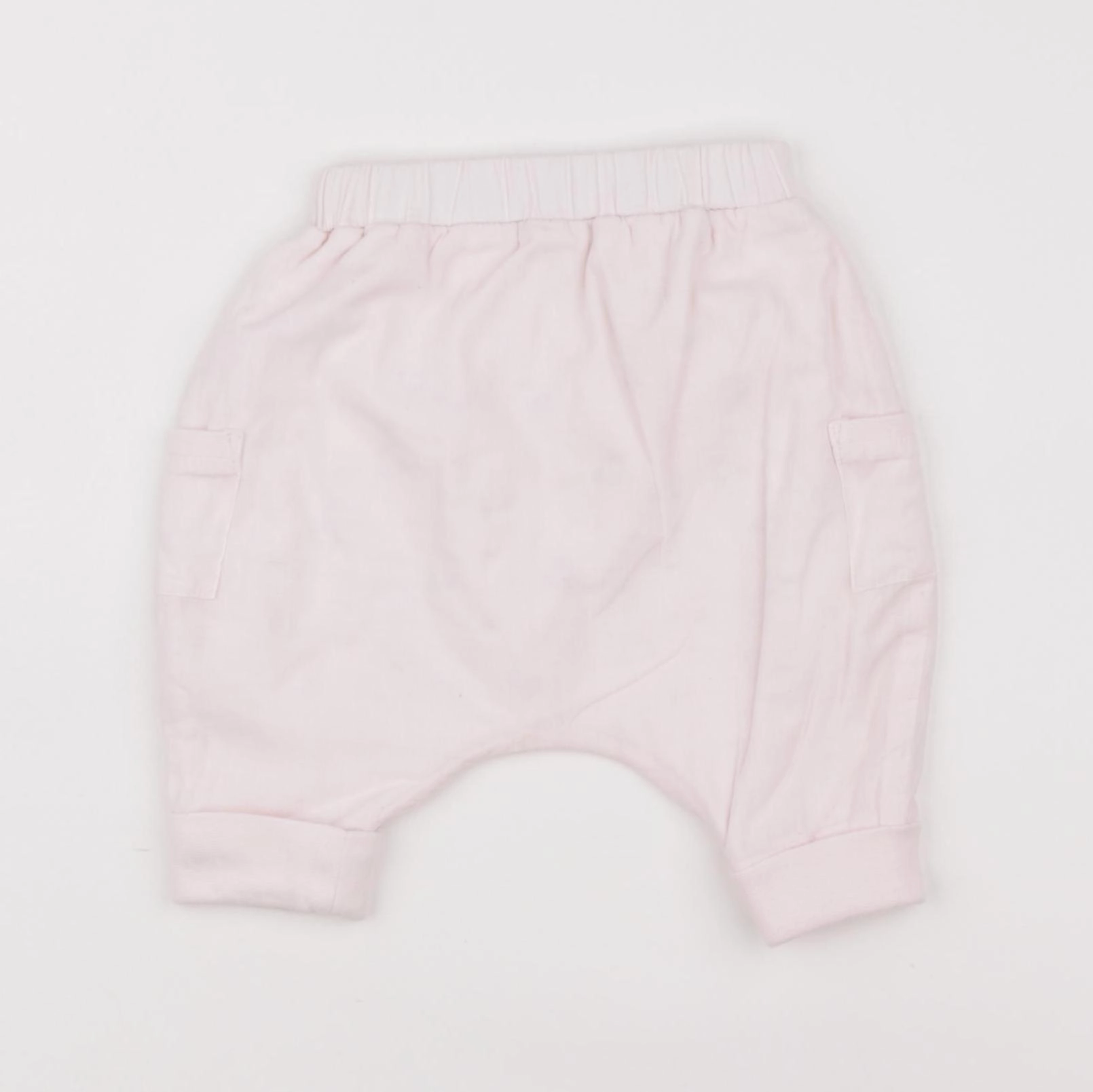 Boutchou - sarouel doublé rose - 1 mois