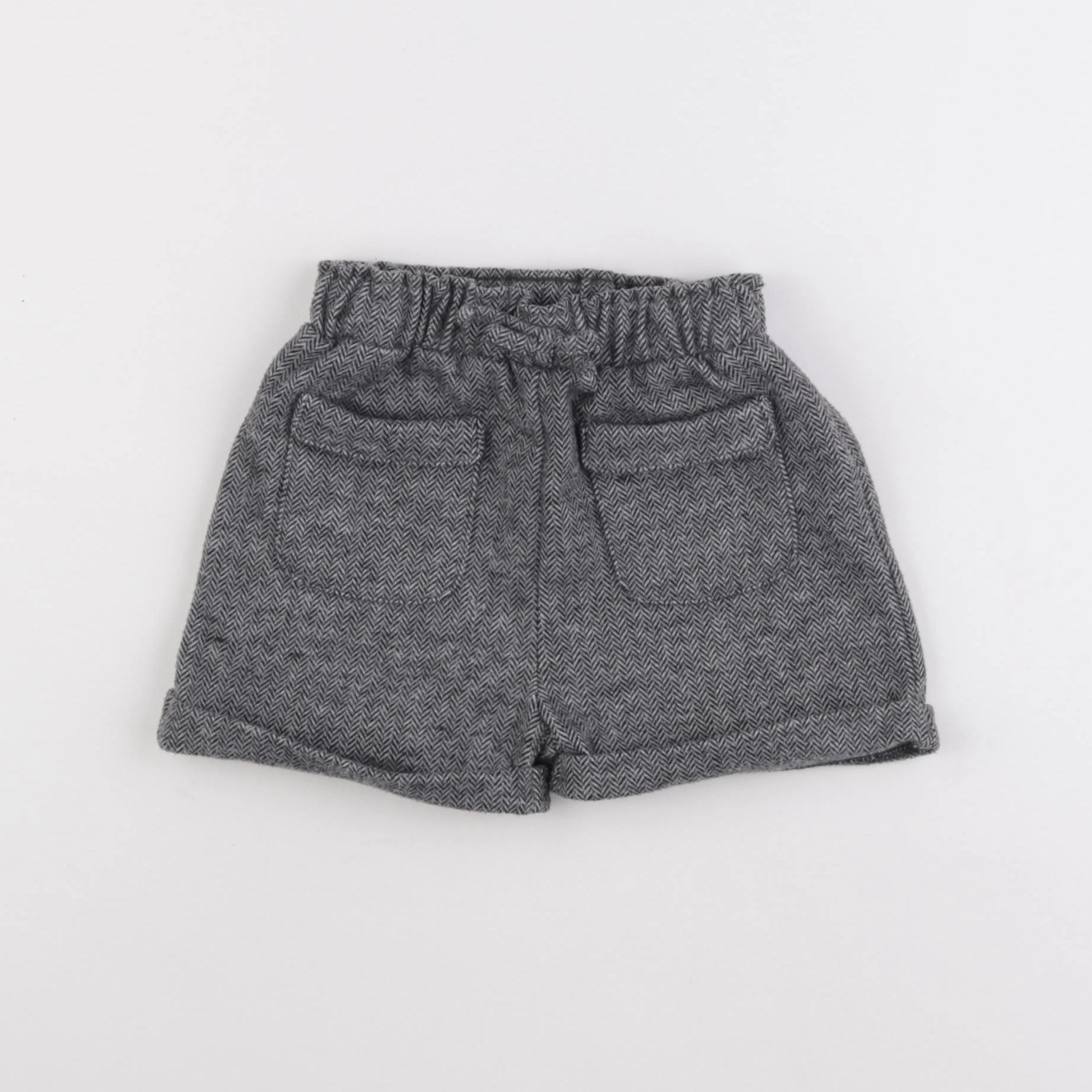 Vertbaudet - short gris - 36 mois