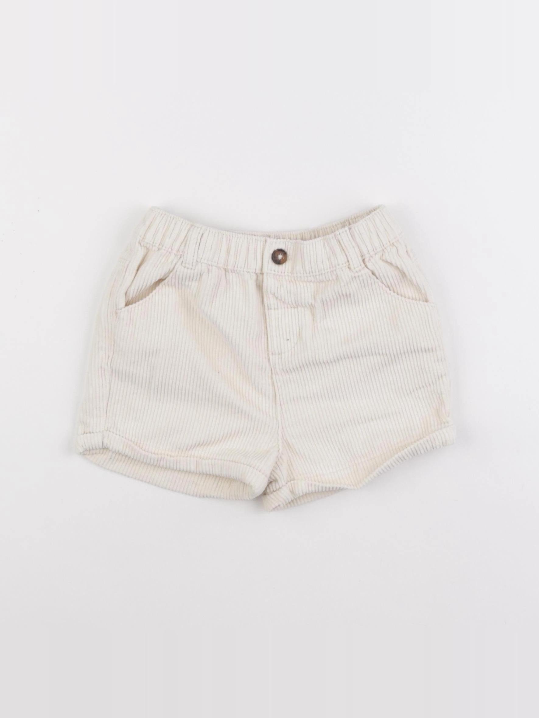 Vertbaudet - short beige - 36 mois