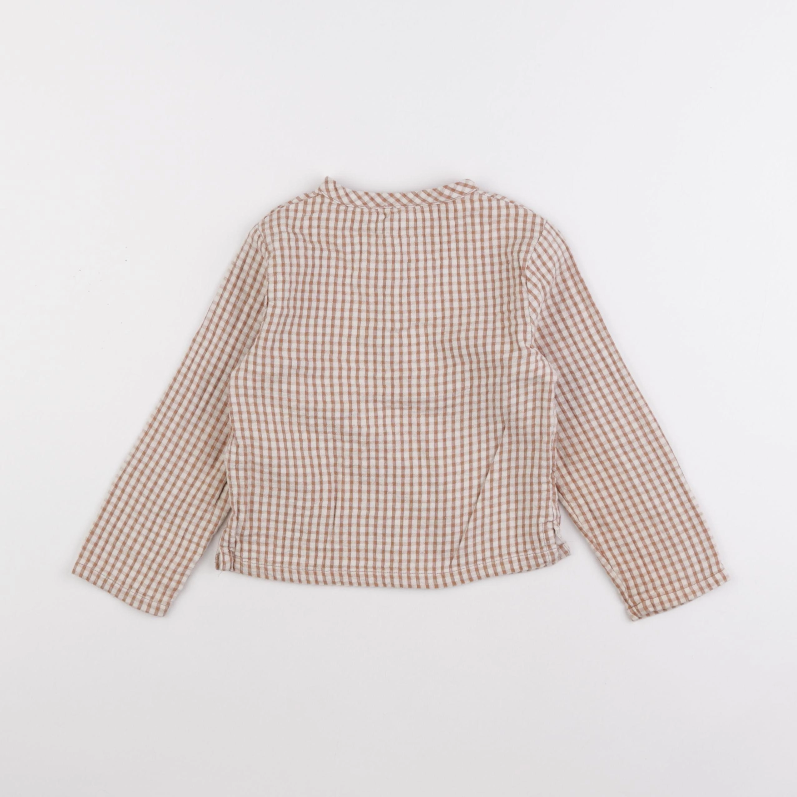 Vertbaudet - chemise marron - 36 mois