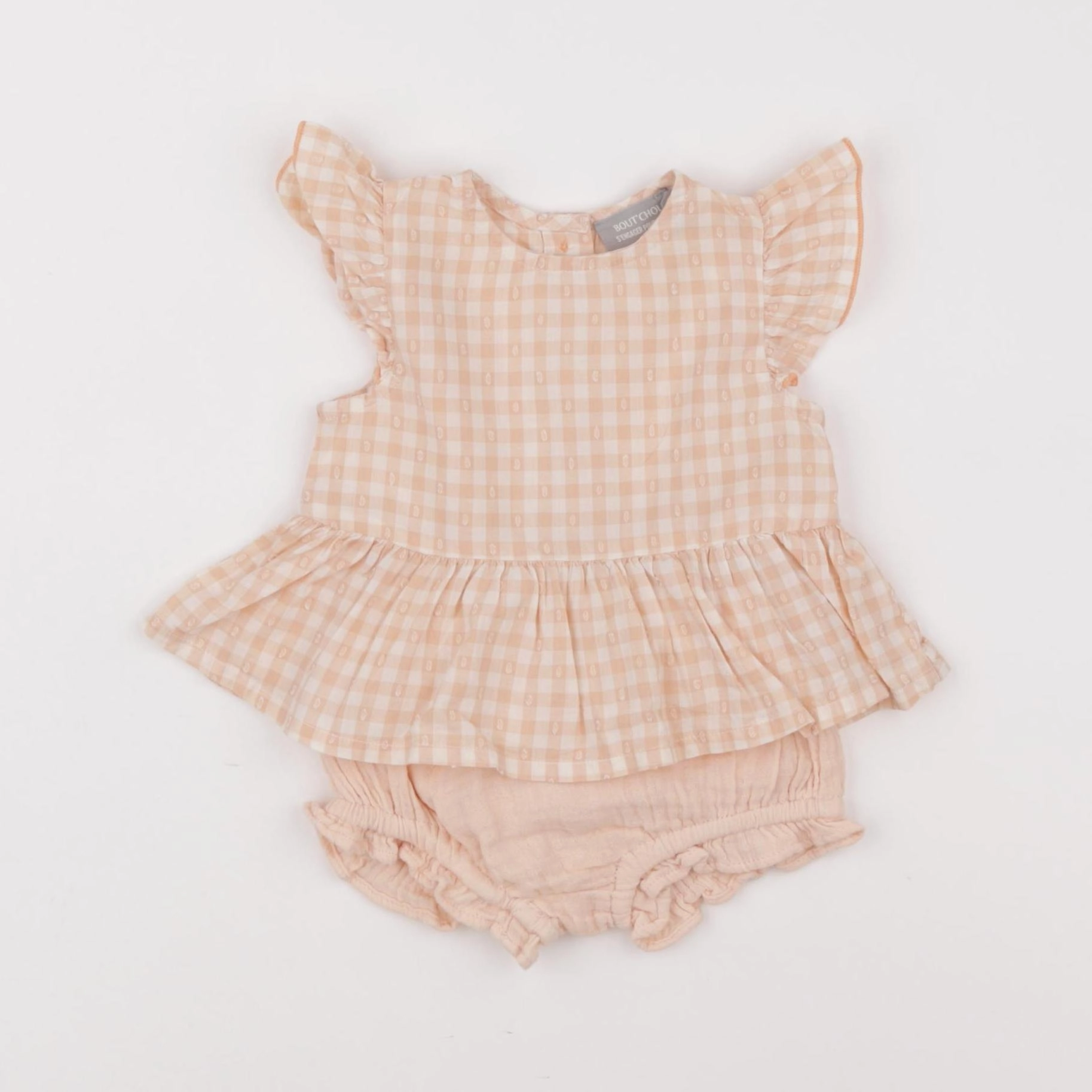 Boutchou - ensemble rose - 3 mois