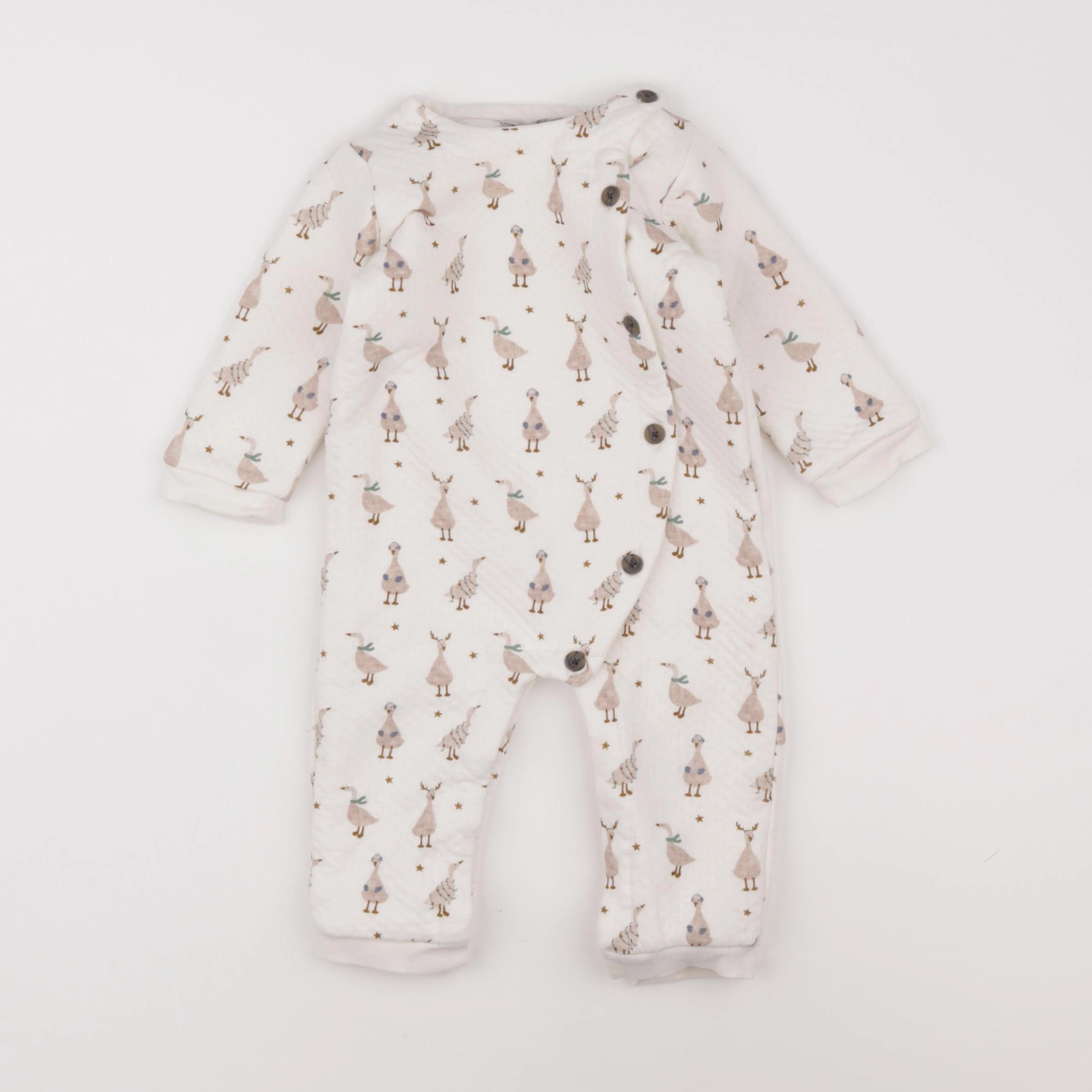 Boutchou - combinaison beige - 12 mois