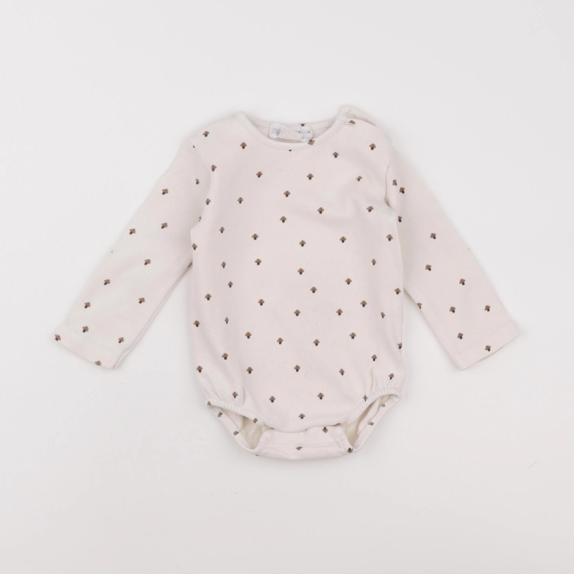 Zara - body beige - 6/9 mois