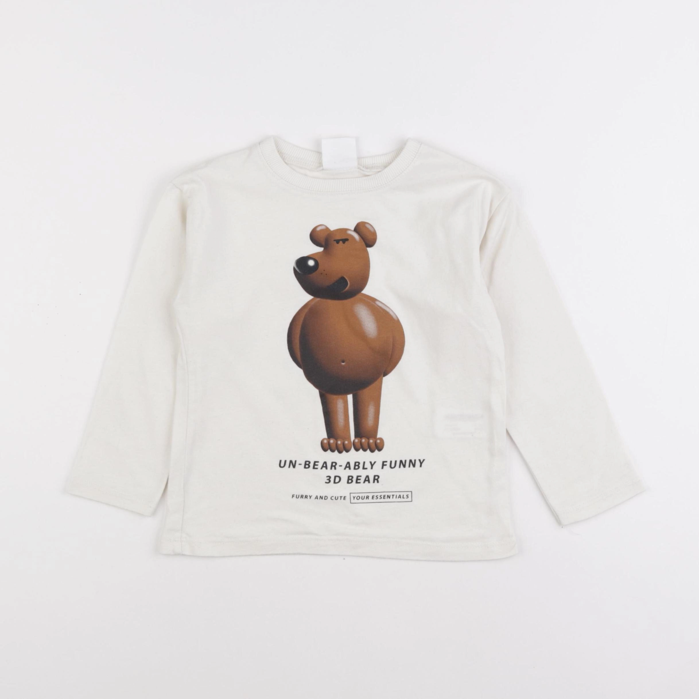 Zara - polo beige - 3/4 ans