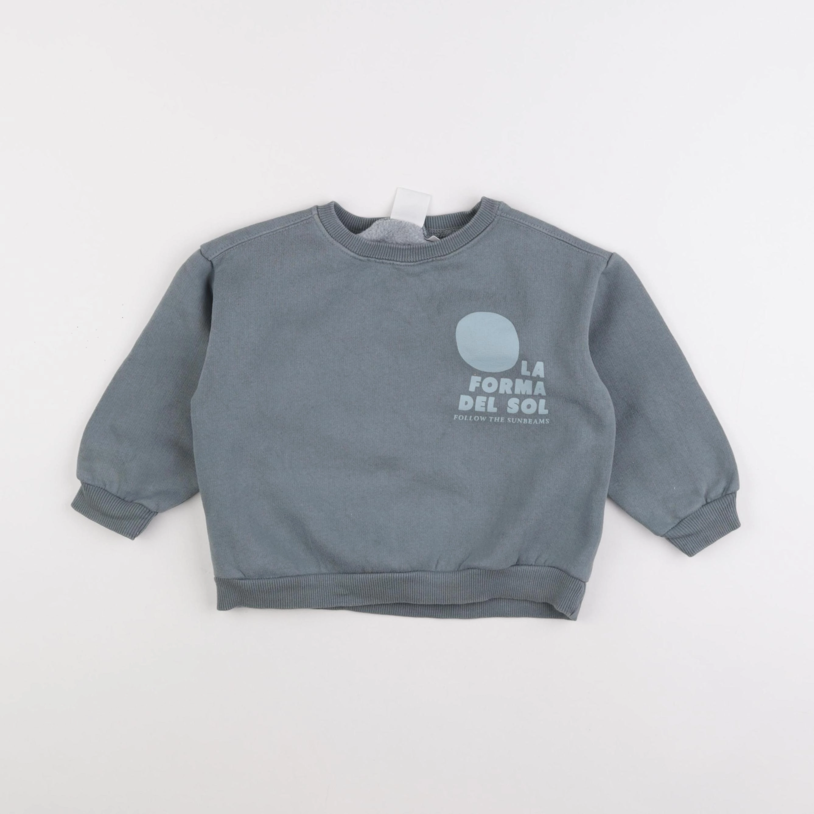 Zara - sweat vert - 3/4 ans