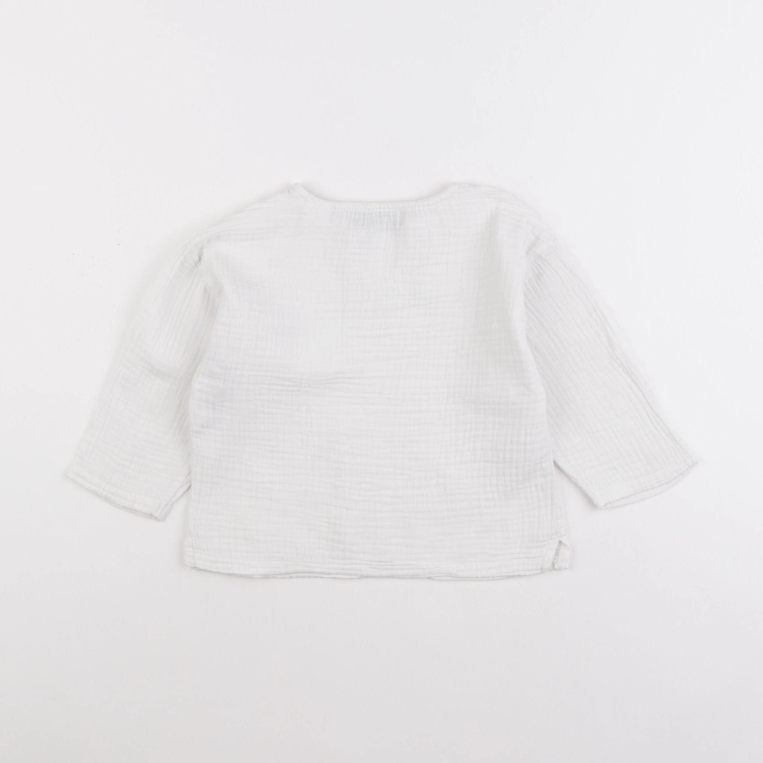 Zara - chemise blanc - 9/12 mois
