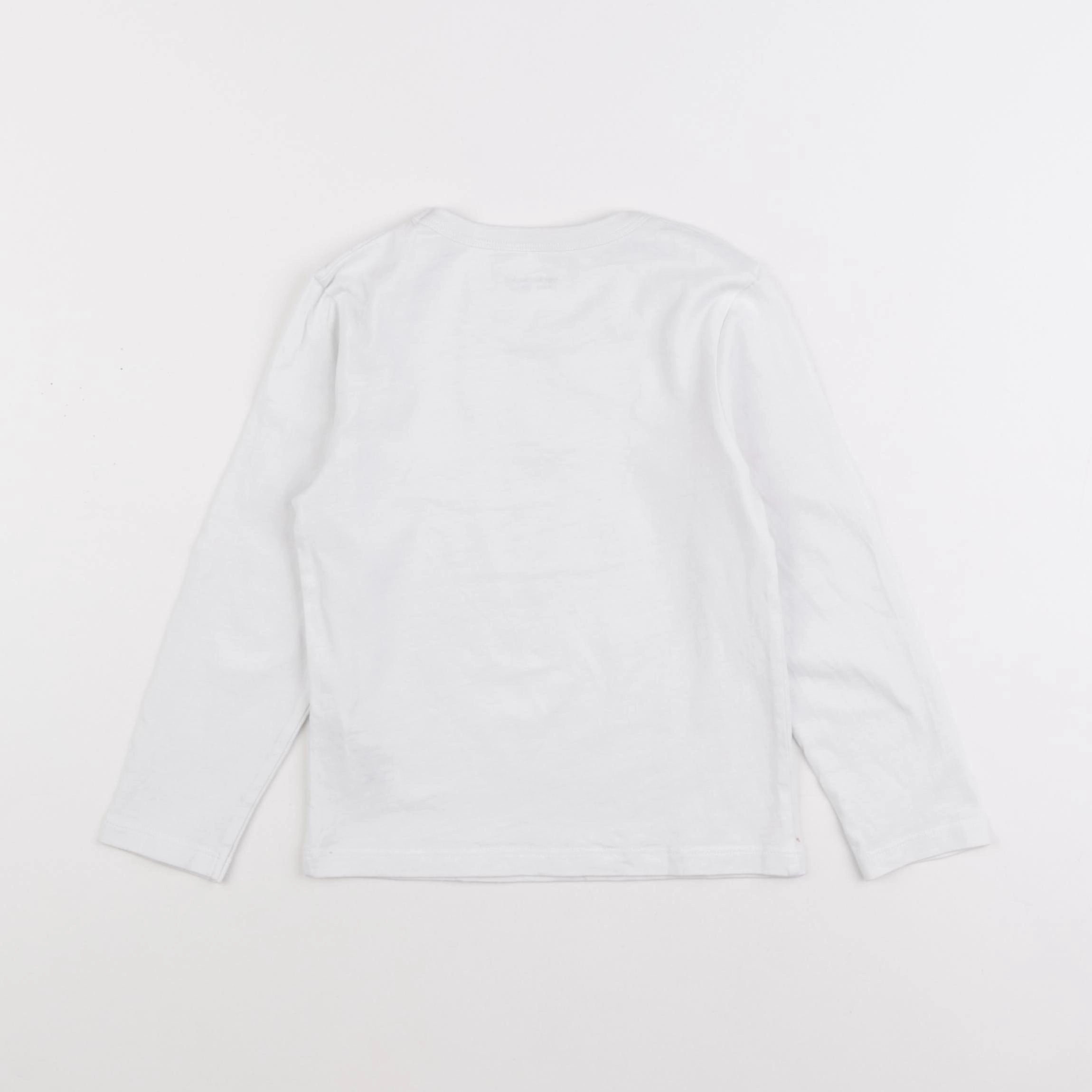 Vertbaudet - maillot de corps blanc - 4 ans