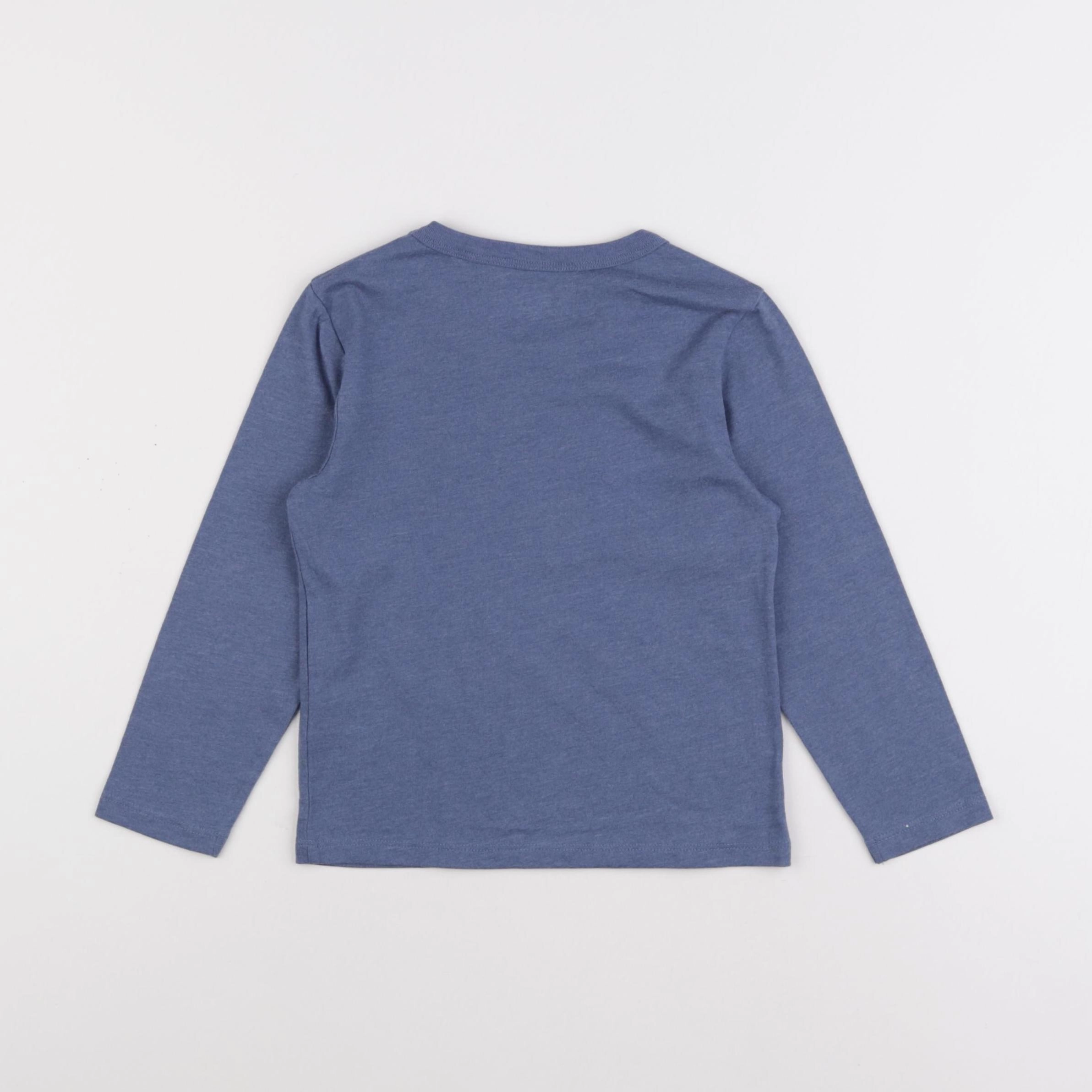 Vertbaudet - maillot de corps bleu - 4 ans