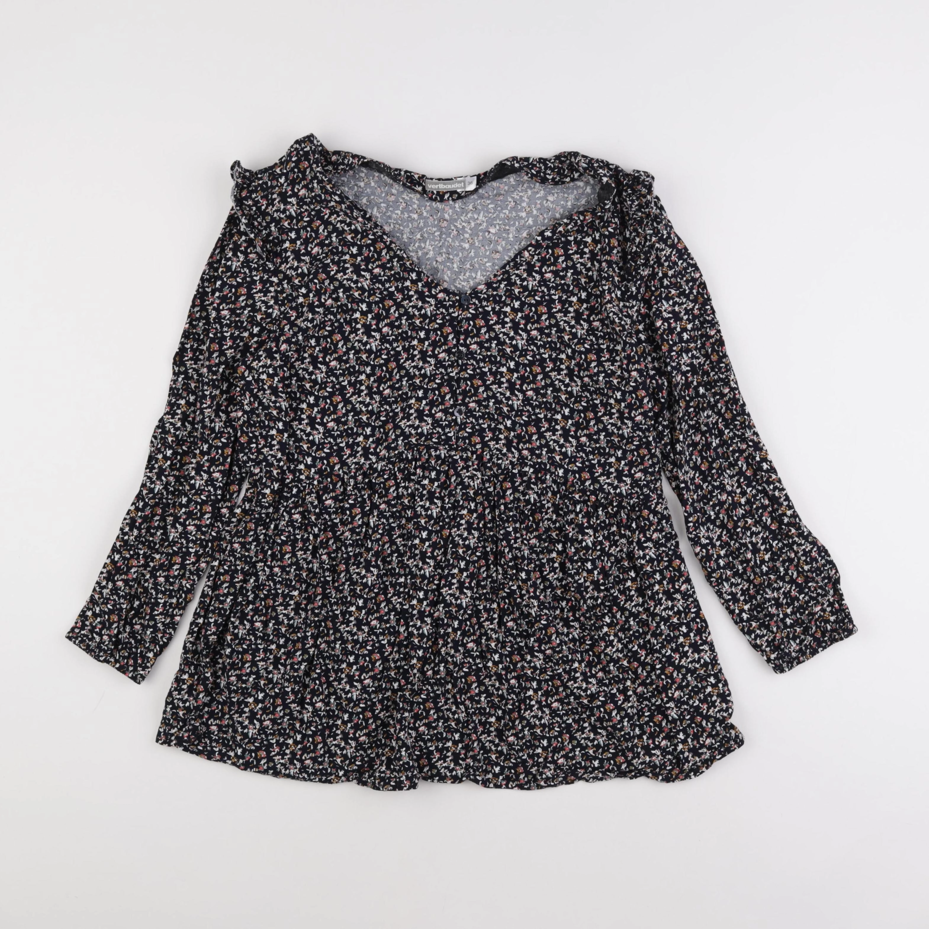 Vertbaudet - blouse grossesse bleu - 36