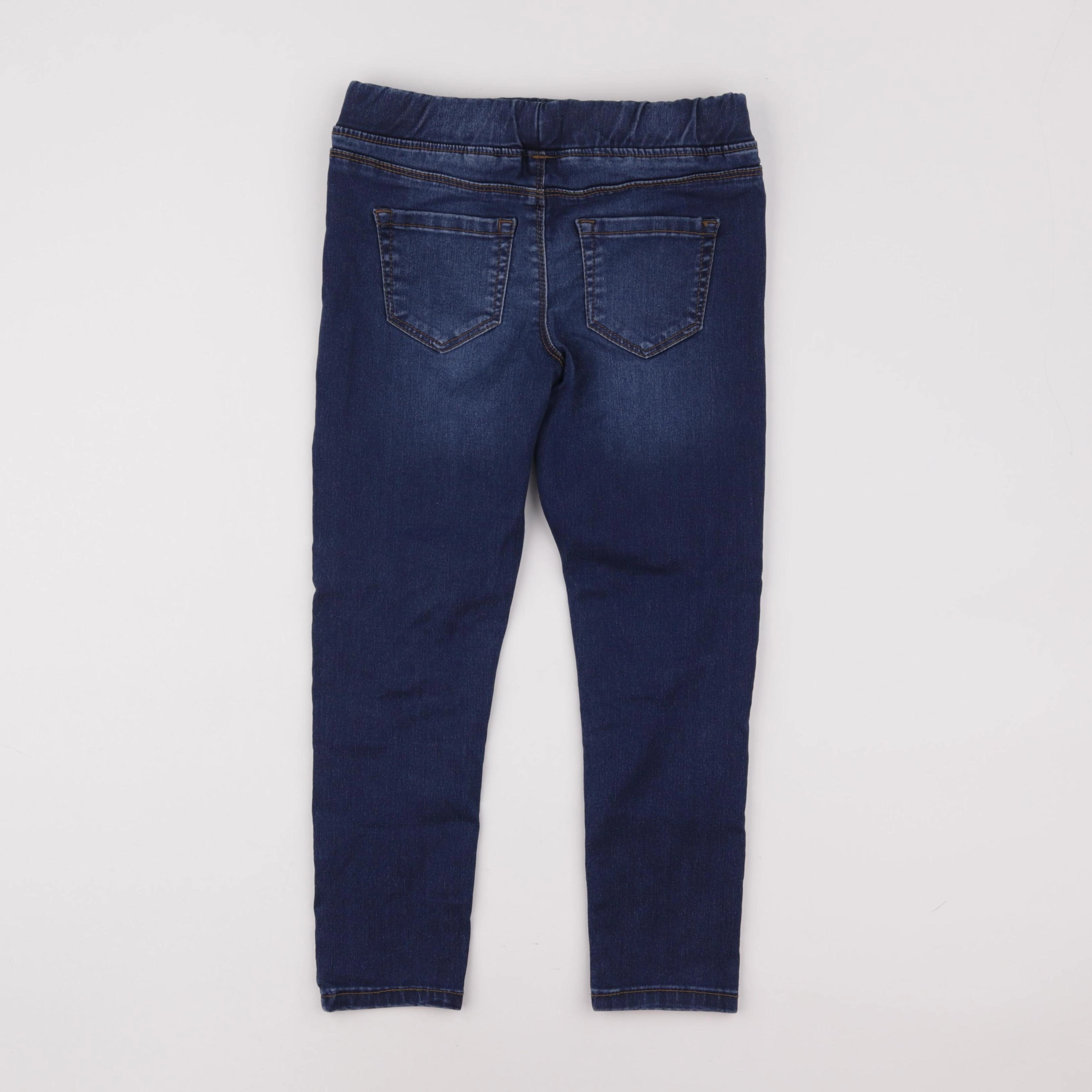 Vertbaudet - jegging bleu - 7 ans
