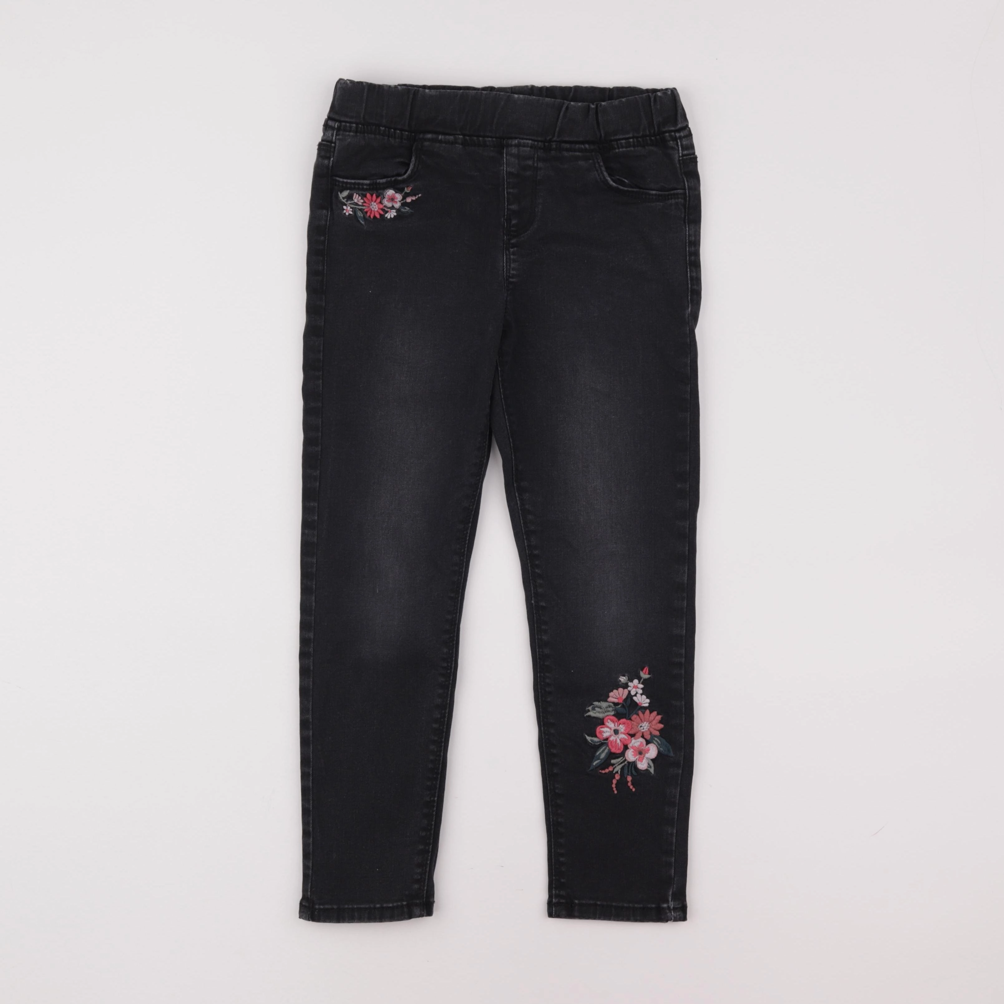 Vertbaudet - jegging noir - 7 ans
