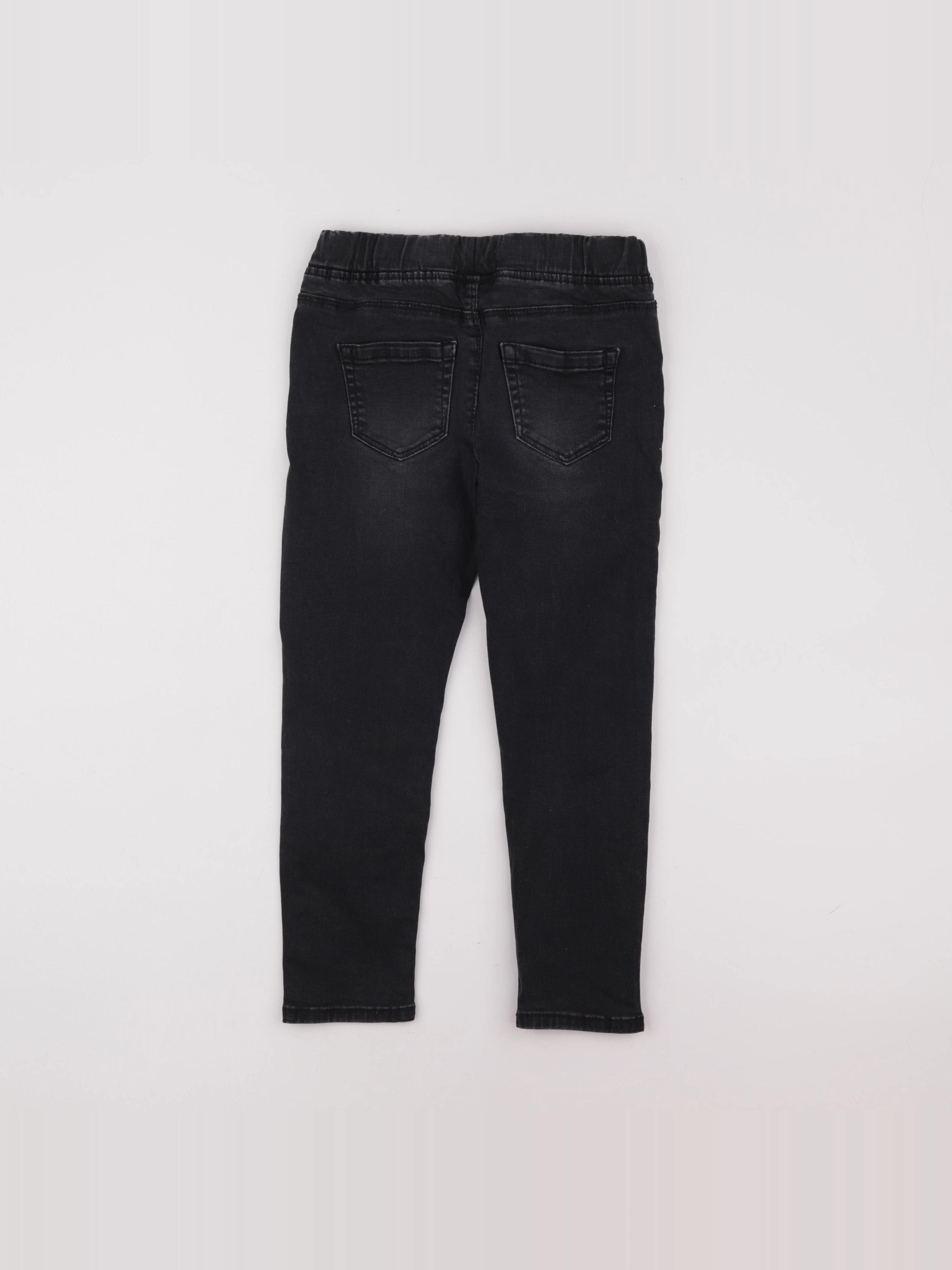 Vertbaudet - jegging noir - 7 ans