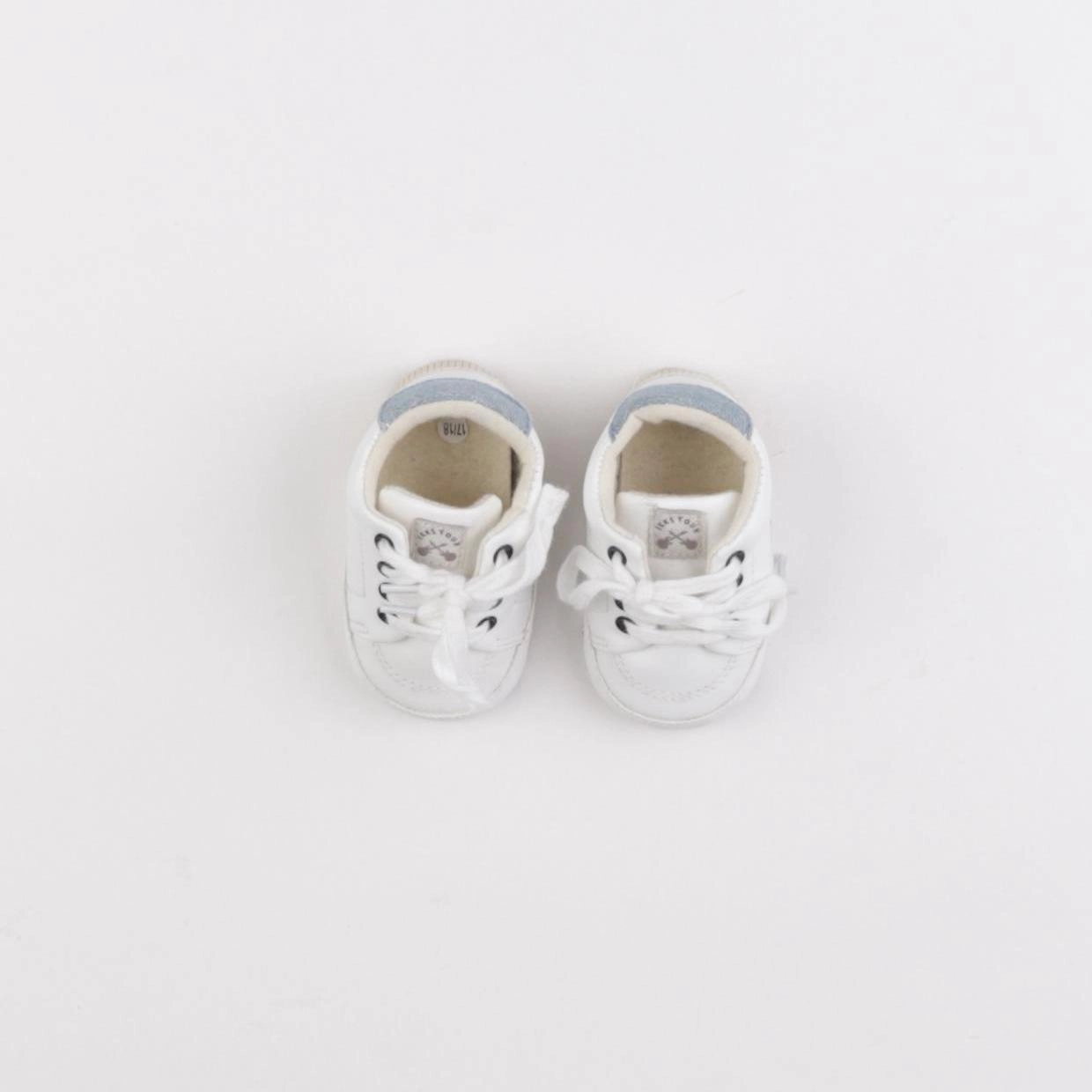 IKKS - chaussons blanc - pointure 17/18