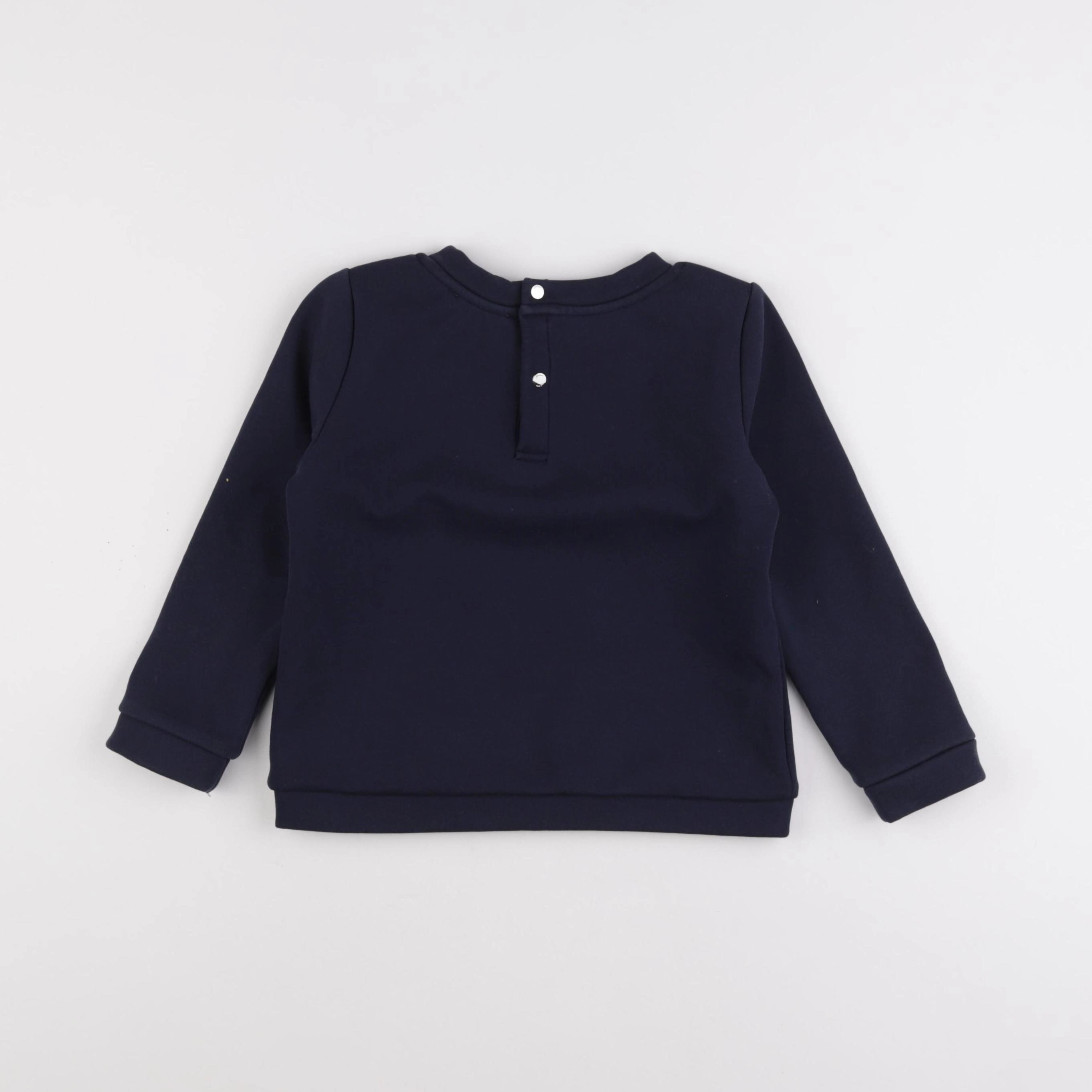 Jacadi - sweat bleu - 6 ans