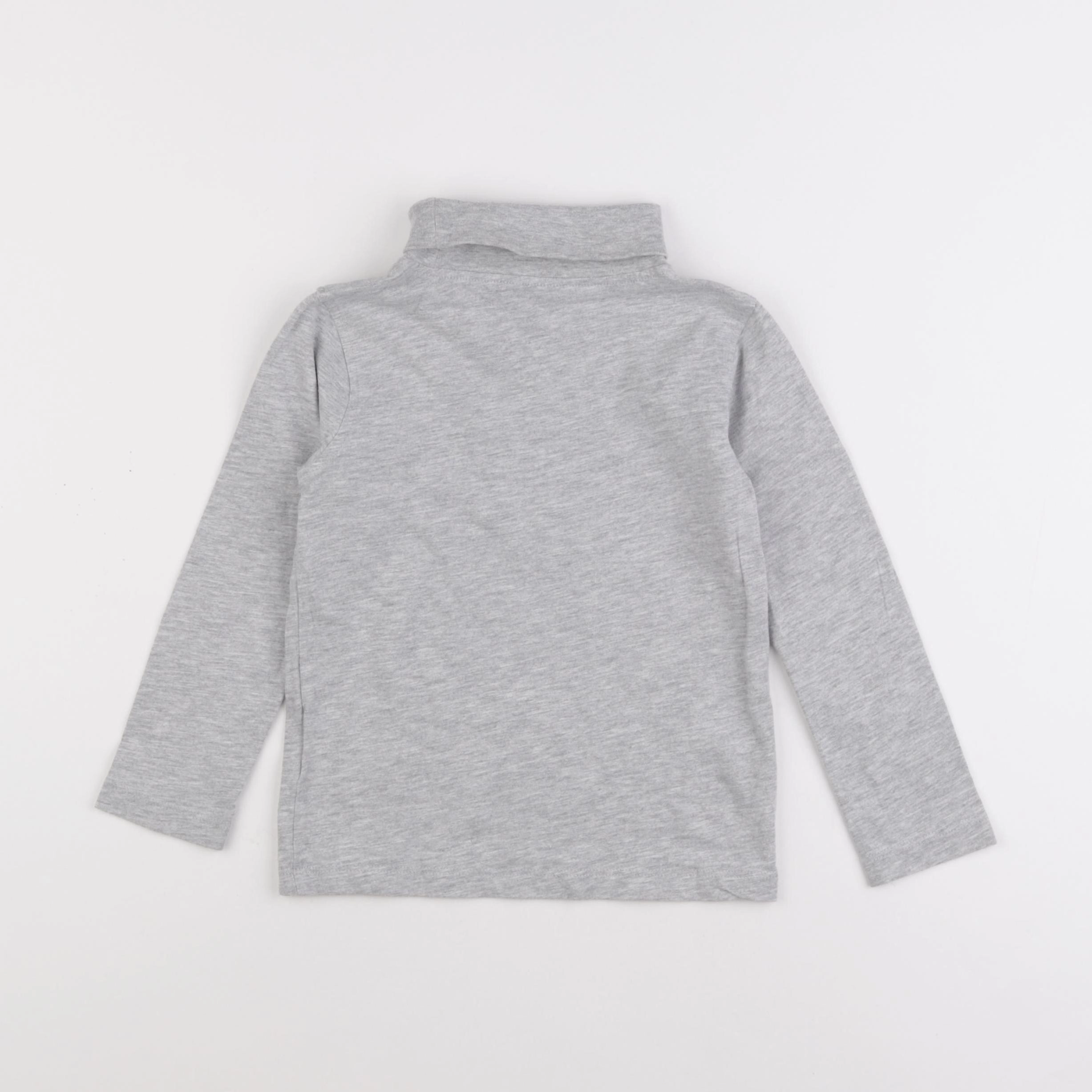 Vertbaudet - sous-pull gris - 4 ans