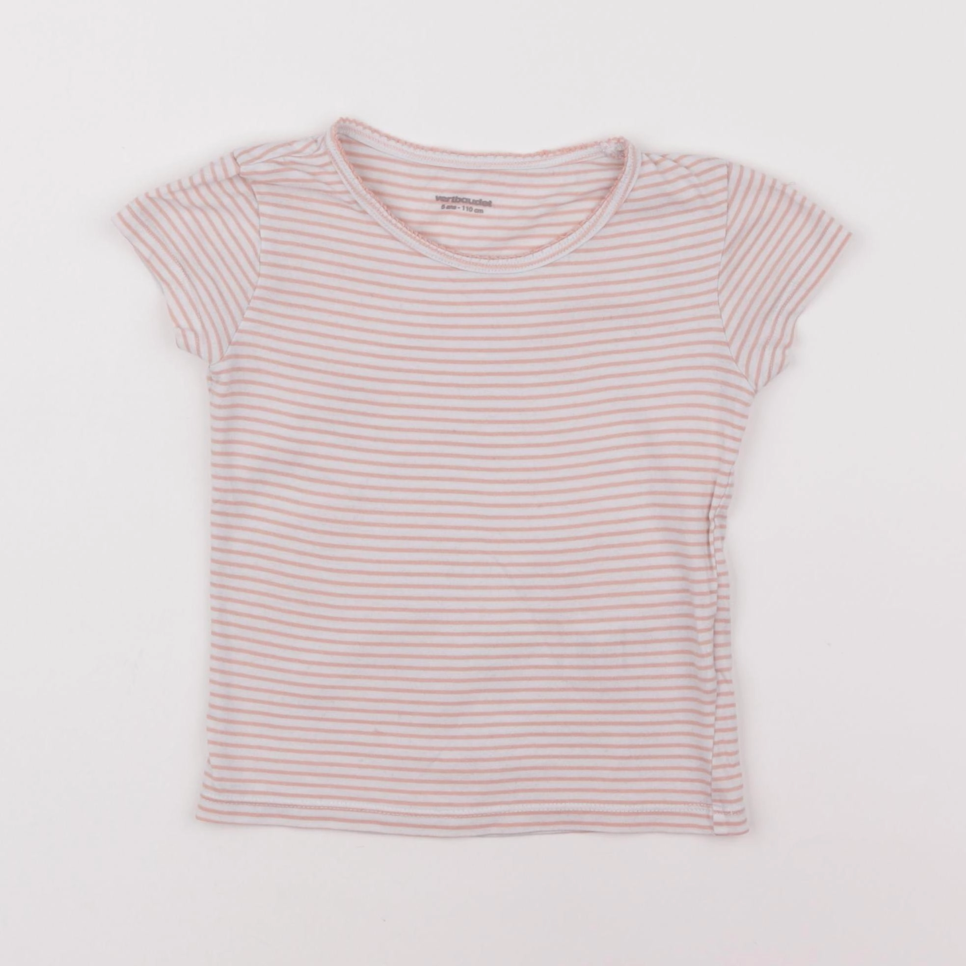 Vertbaudet - maillot de corps rose - 5 ans