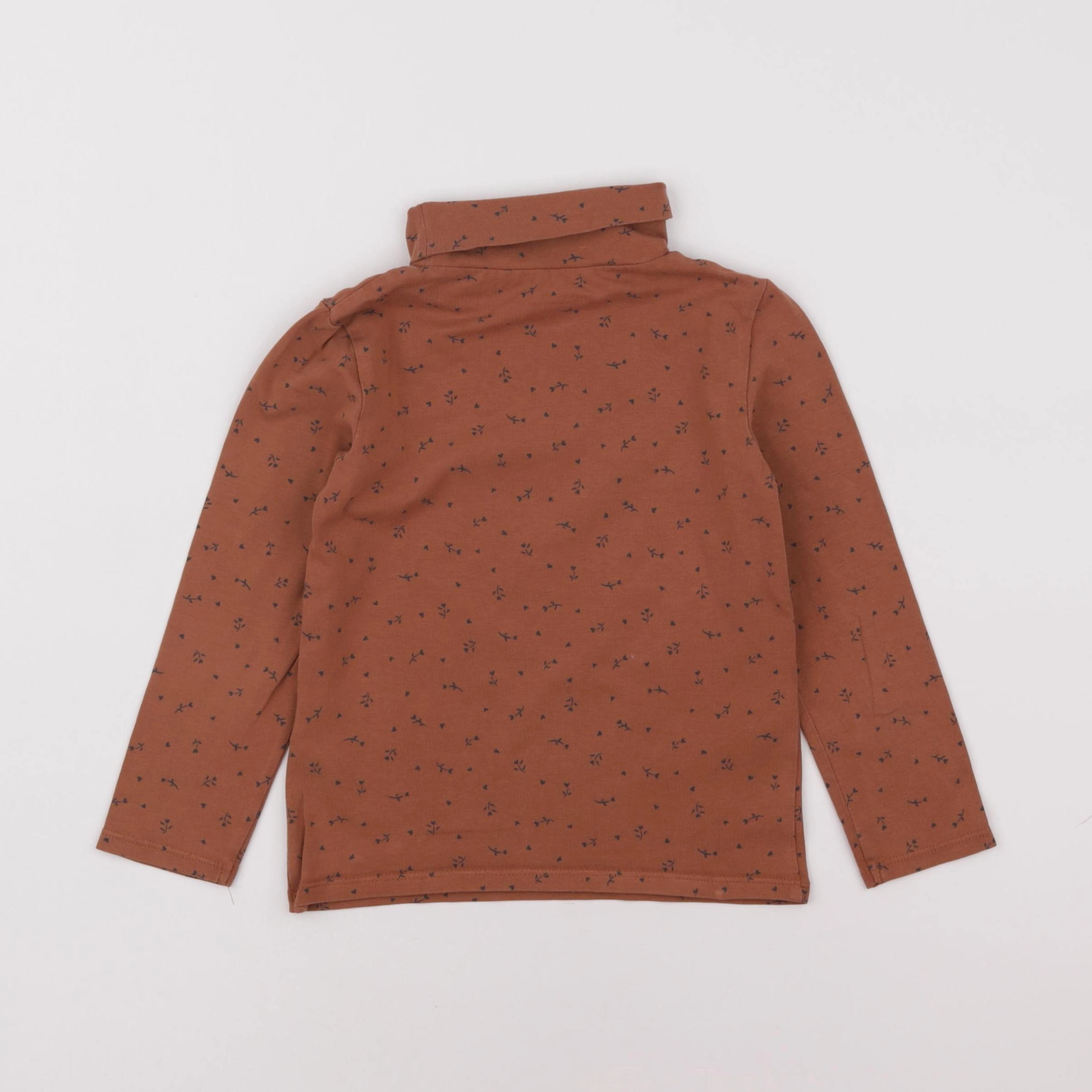 Vertbaudet - sous-pull marron - 4 ans