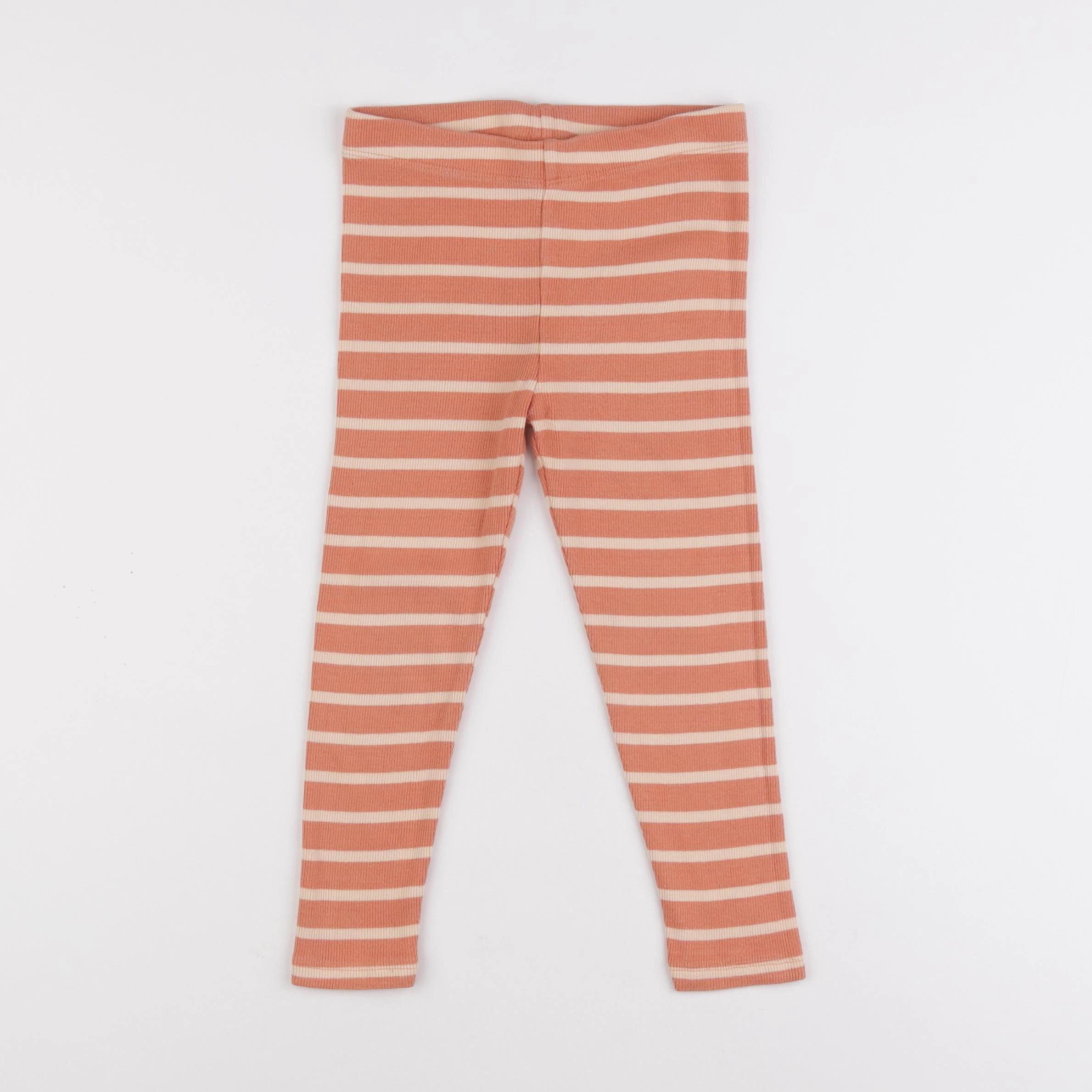Next - legging orange - 3/4 ans