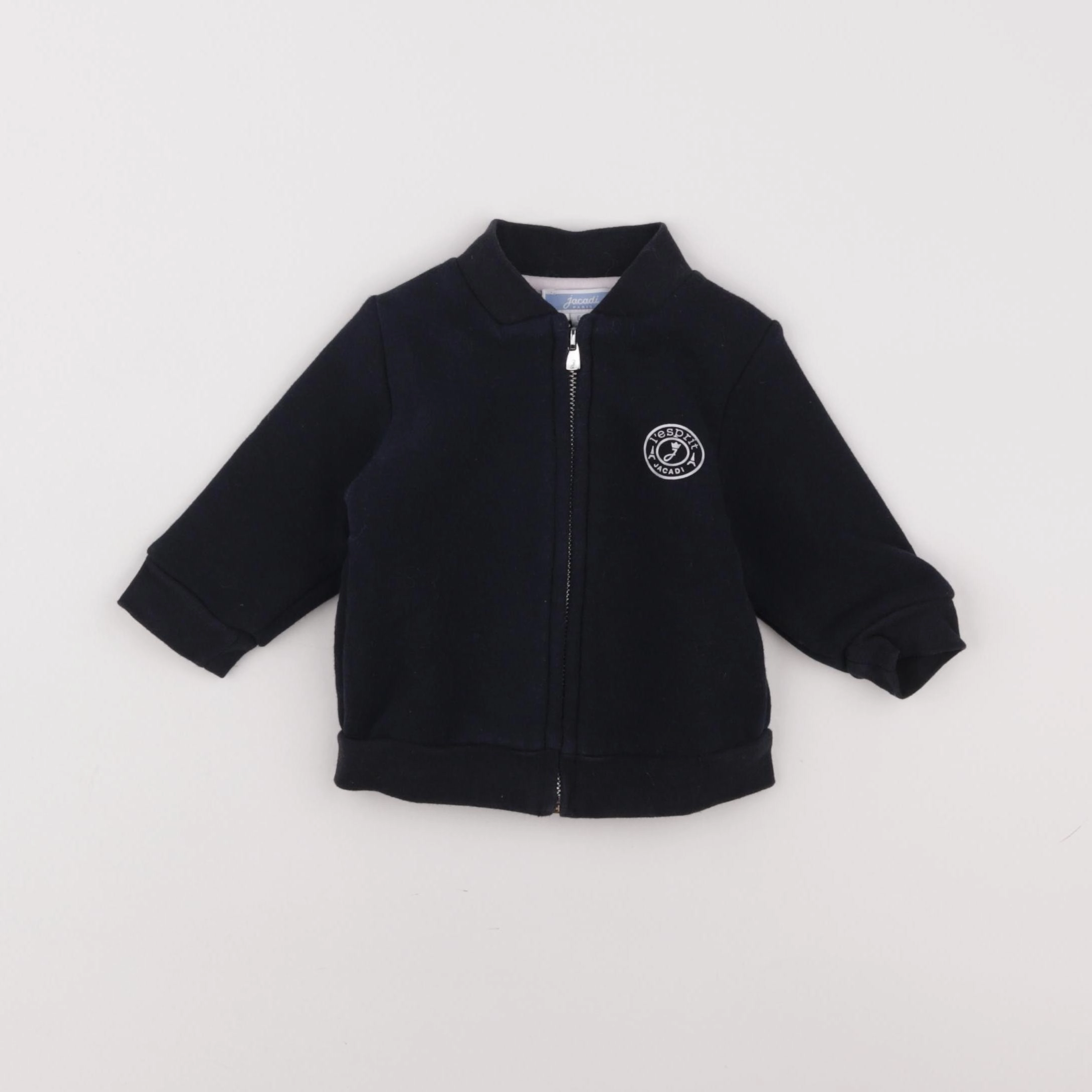 Jacadi - sweat bleu - 6 mois